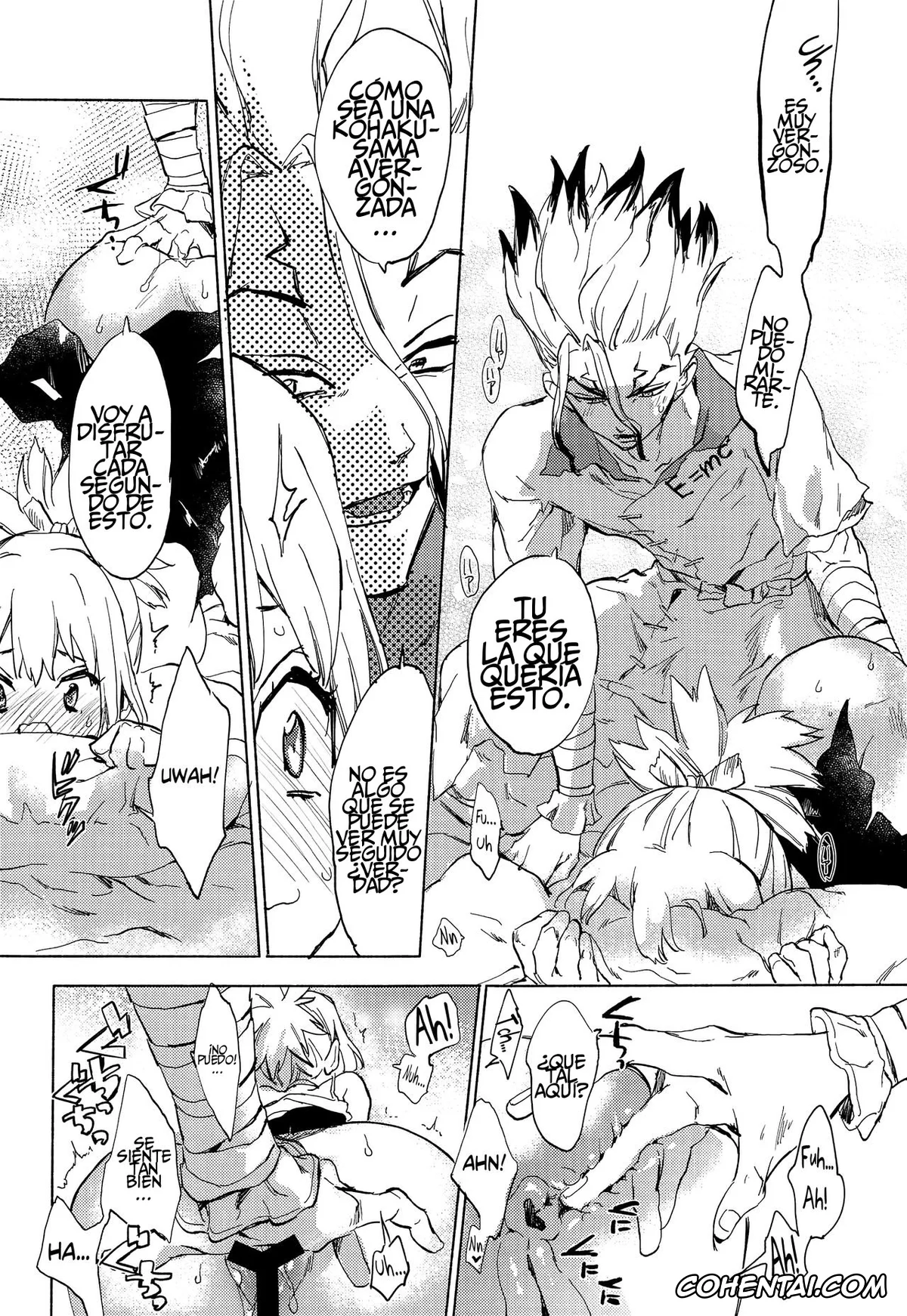Dr. STONE hentai, Kohaku hentai, Senku Ishigami hentai, HEAVENLY LOVER (Dr. STONE), pagina 18