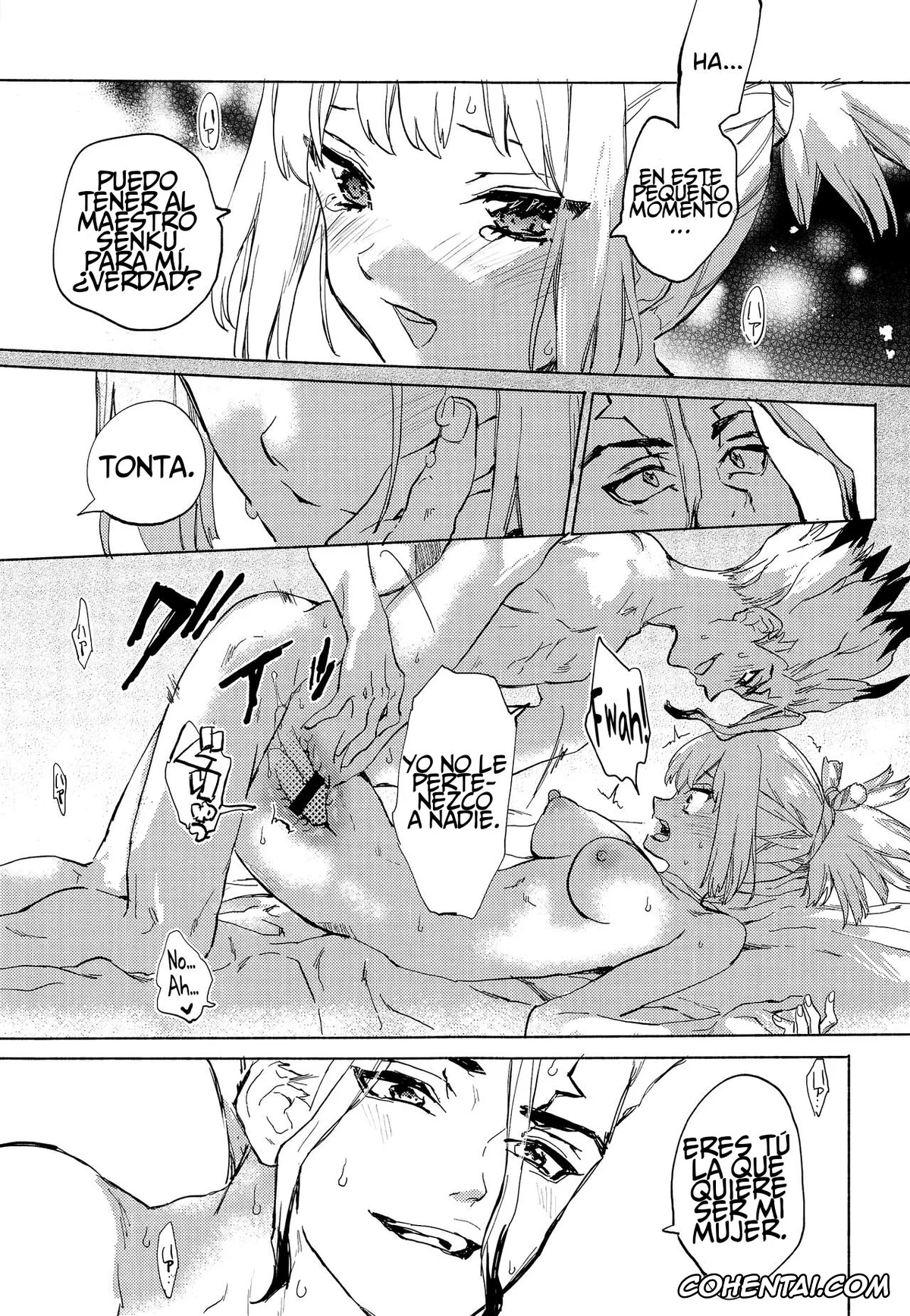 Dr. STONE xxx, Kohaku xxx, Senku Ishigami xxx, HEAVENLY LOVER (Dr. STONE), pagina 22