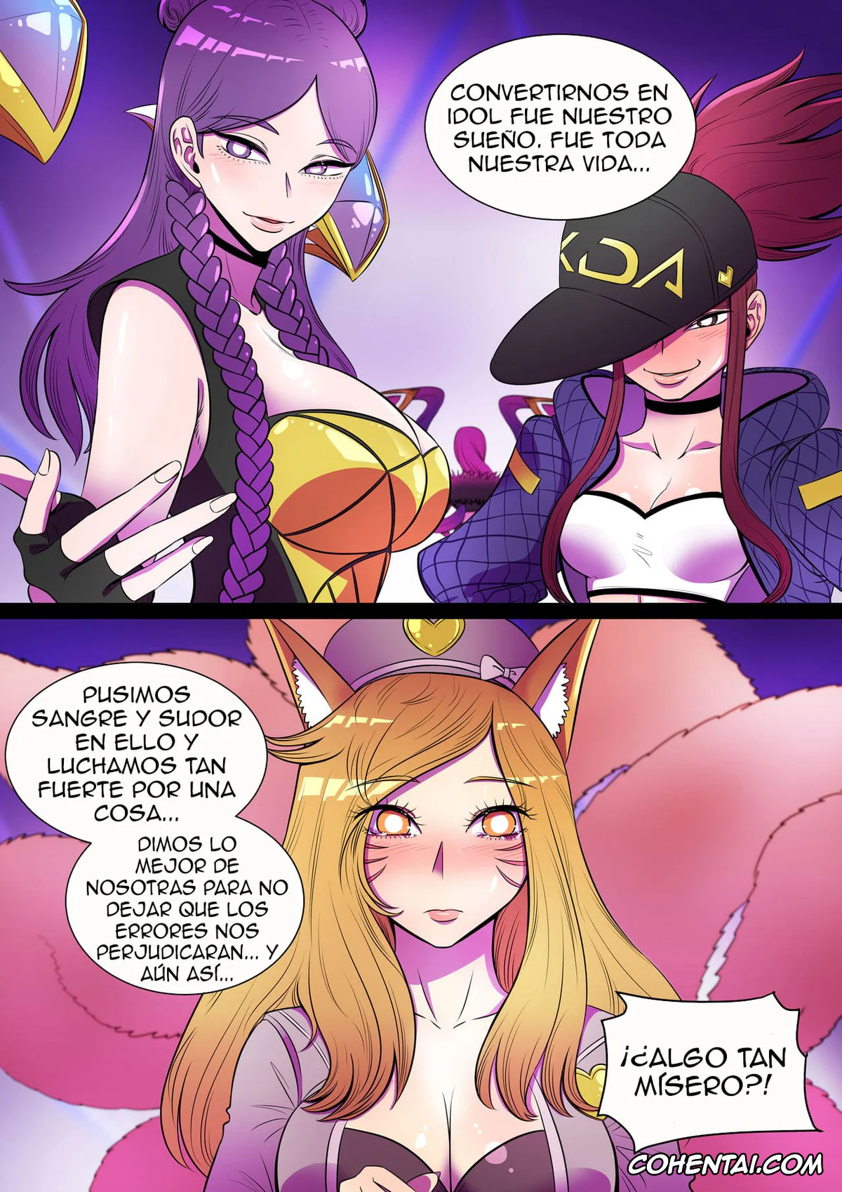 League of Legends porno, Ahri porno, Evelynn porno, Something I want to protect. (Evelynn x Ahri) (League of Legends), pagina 8