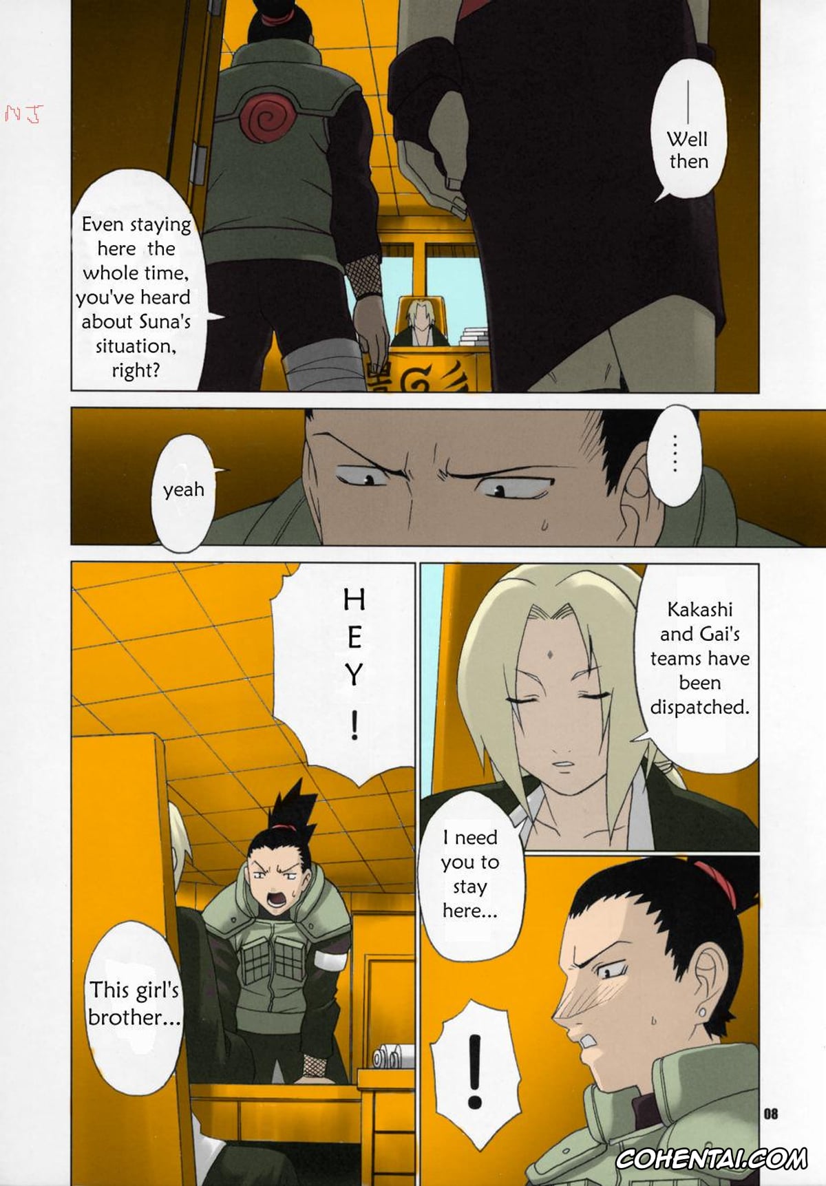 NARUTO hentai, Kakashi Hatake hentai, Sakura Haruno hentai, Shikamaru Nara hentai, Temari hentai, Himitsu (Naruto), pagina 3