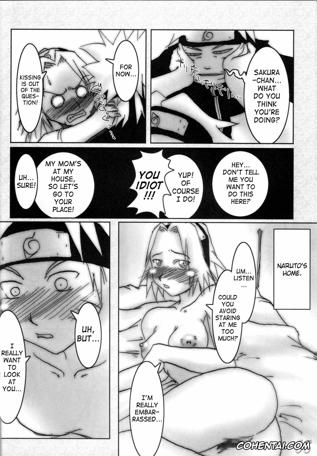 NARUTO xxx, Naruto Uzumaki xxx, Sakura Haruno xxx, H-Sen Vol. 6.5 (Naruto), pagina 7