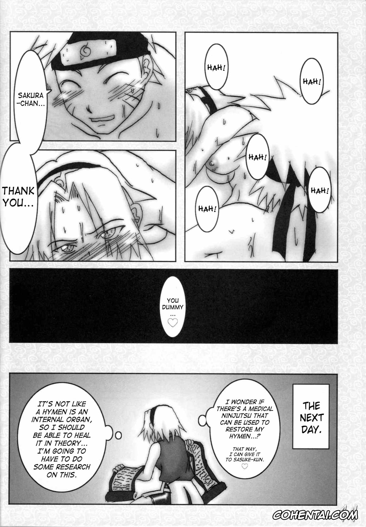 NARUTO xxx, Naruto Uzumaki xxx, Sakura Haruno xxx, H-Sen Vol. 6.5 (Naruto), pagina 13
