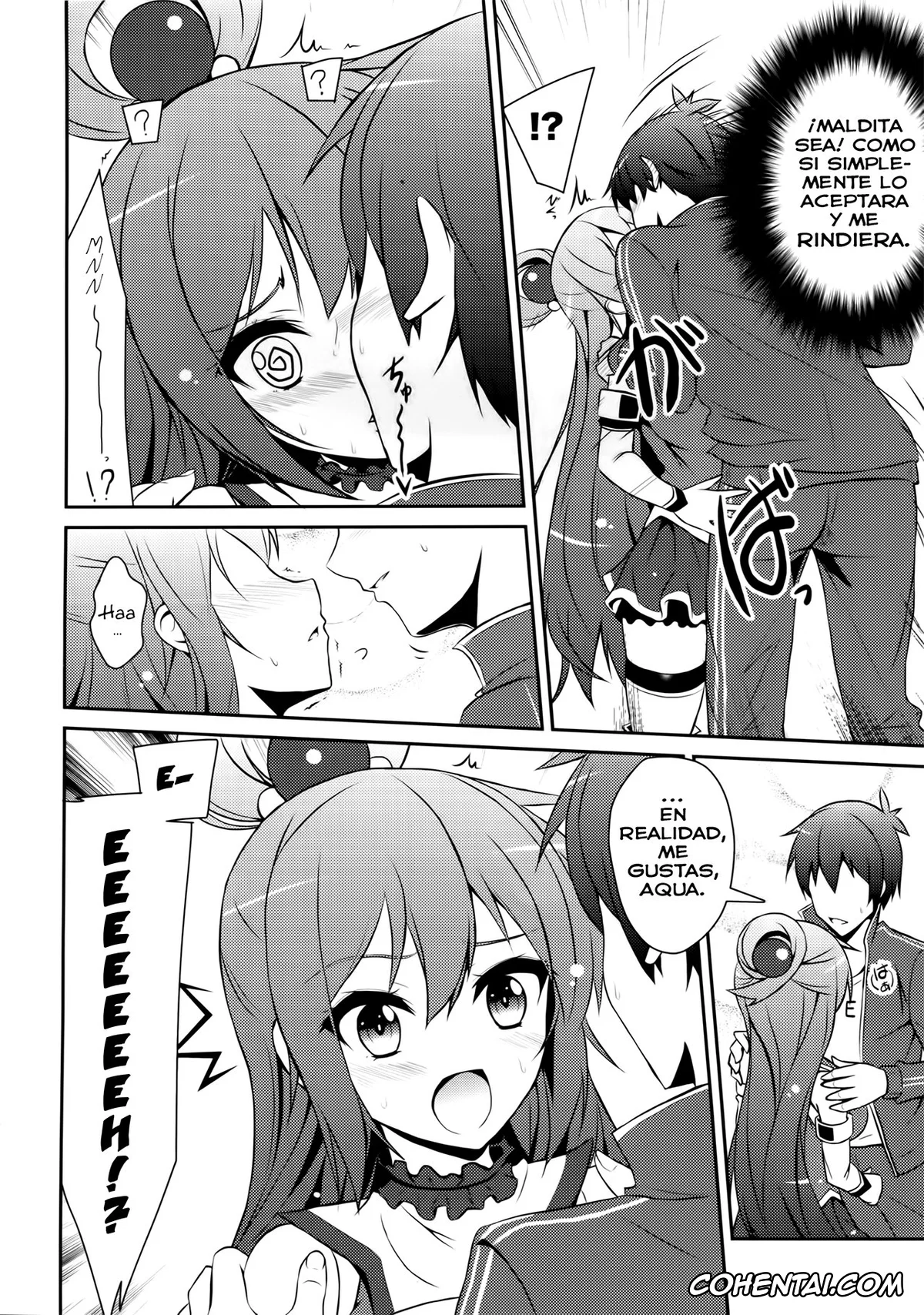 Kono Subarashii Sekai ni Syukufuku o! porno, Aqua porno, Kazuma Satou porno, Aah Aqua-sama! (Kono Subarashii Sekai ni Syukufuku o!), pagina 5