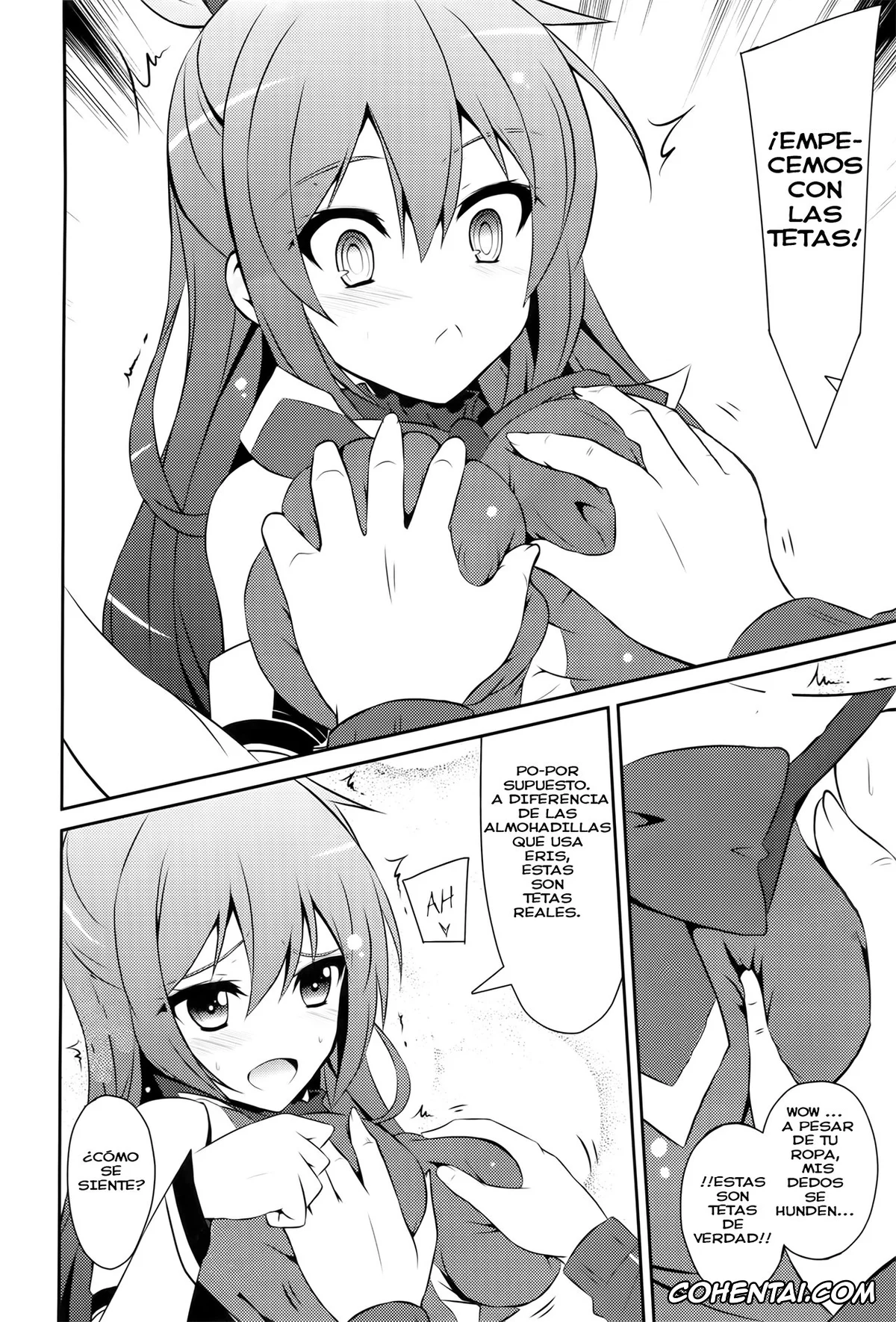 Kono Subarashii Sekai ni Syukufuku o! xxx, Aqua xxx, Kazuma Satou xxx, Aah Aqua-sama! (Kono Subarashii Sekai ni Syukufuku o!), pagina 7