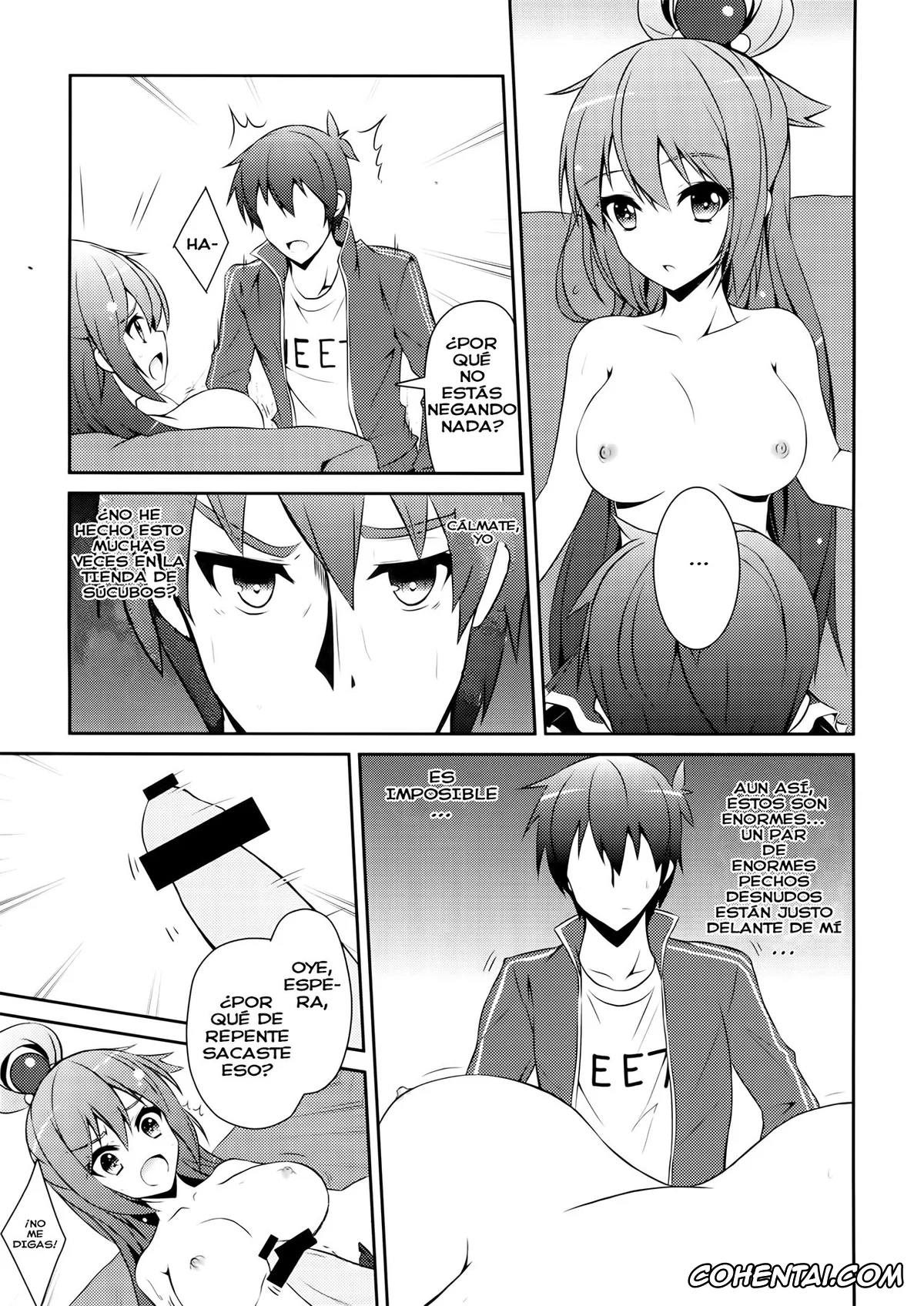 Kono Subarashii Sekai ni Syukufuku o! xxx, Aqua xxx, Kazuma Satou xxx, Aah Aqua-sama! (Kono Subarashii Sekai ni Syukufuku o!), pagina 10