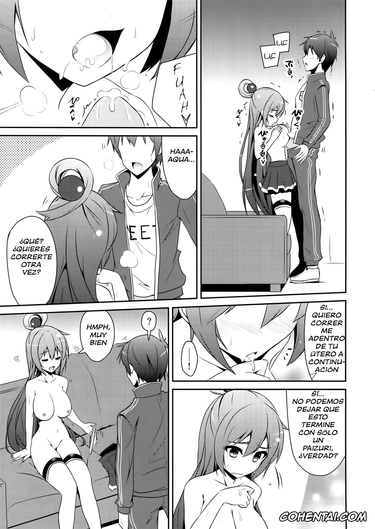Kono Subarashii Sekai ni Syukufuku o! hentai, Aqua hentai, Kazuma Satou hentai, Aah Aqua-sama! (Kono Subarashii Sekai ni Syukufuku o!), pagina 18