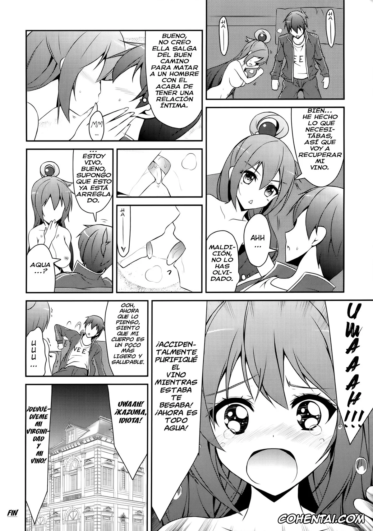 Kono Subarashii Sekai ni Syukufuku o! hentai, Aqua hentai, Kazuma Satou hentai, Aah Aqua-sama! (Kono Subarashii Sekai ni Syukufuku o!), pagina 27