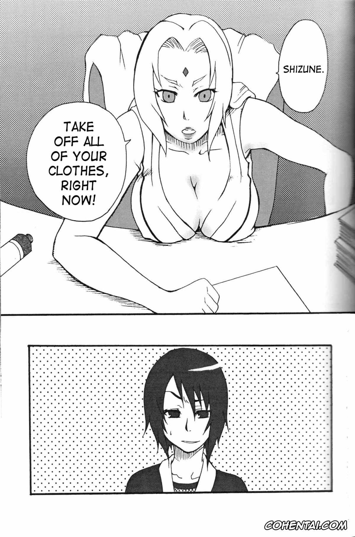 NARUTO xxx, Shizune xxx, Tsunade xxx, Kunoichi Ninkyou (Naruto), pagina 4