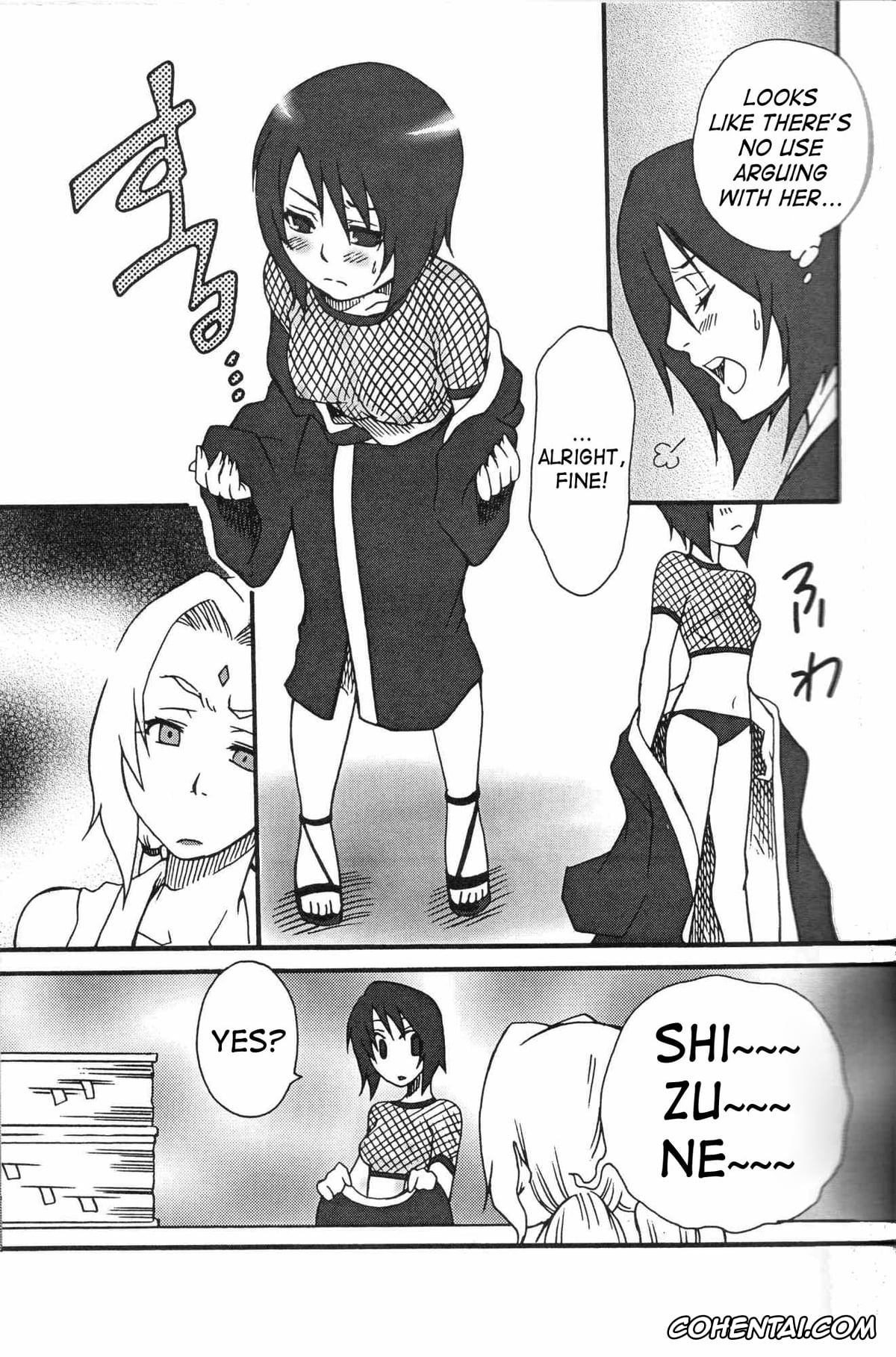 NARUTO hentai, Shizune hentai, Tsunade hentai, Kunoichi Ninkyou (Naruto), pagina 6