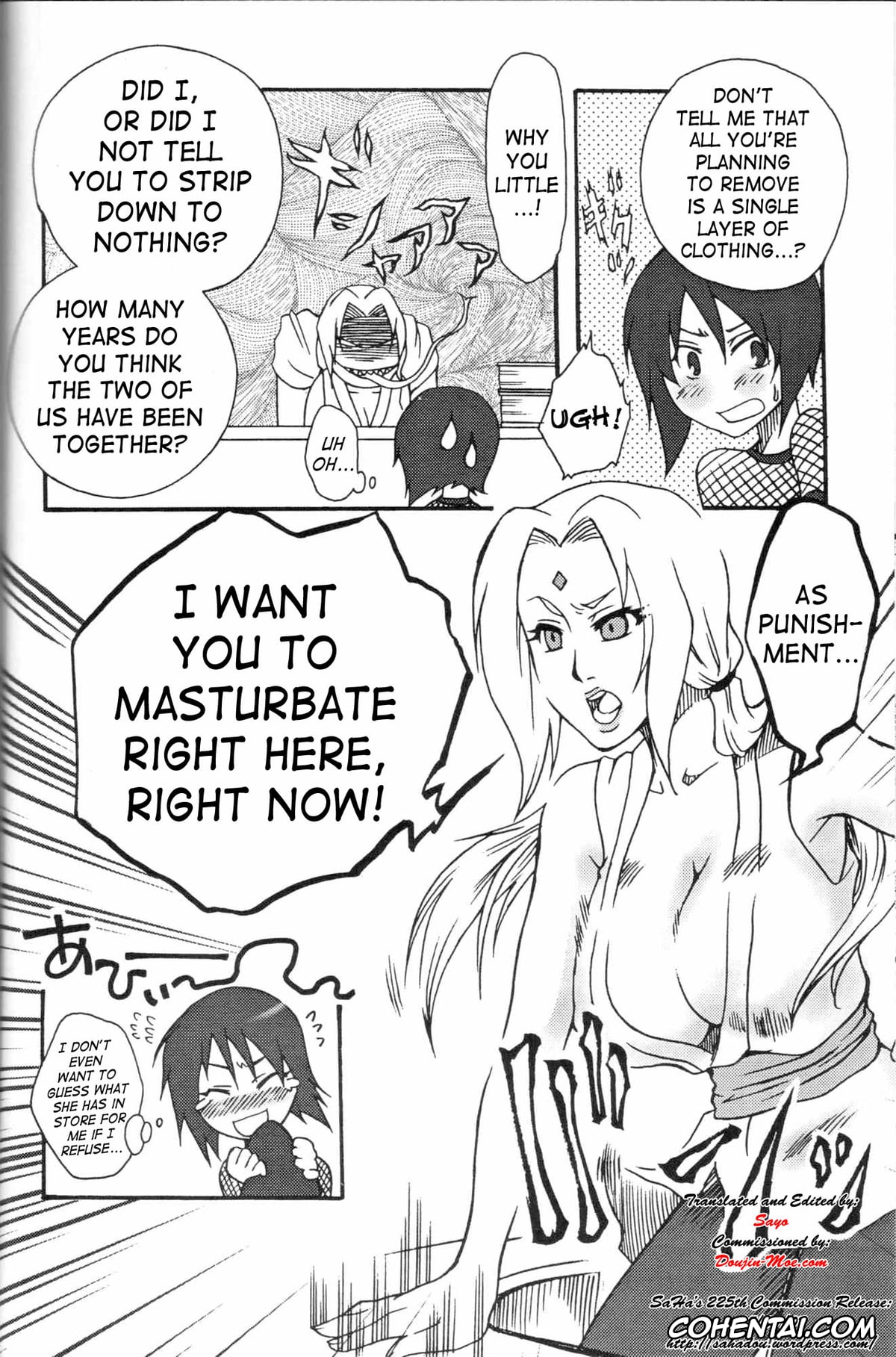 NARUTO xxx, Shizune xxx, Tsunade xxx, Kunoichi Ninkyou (Naruto), pagina 7