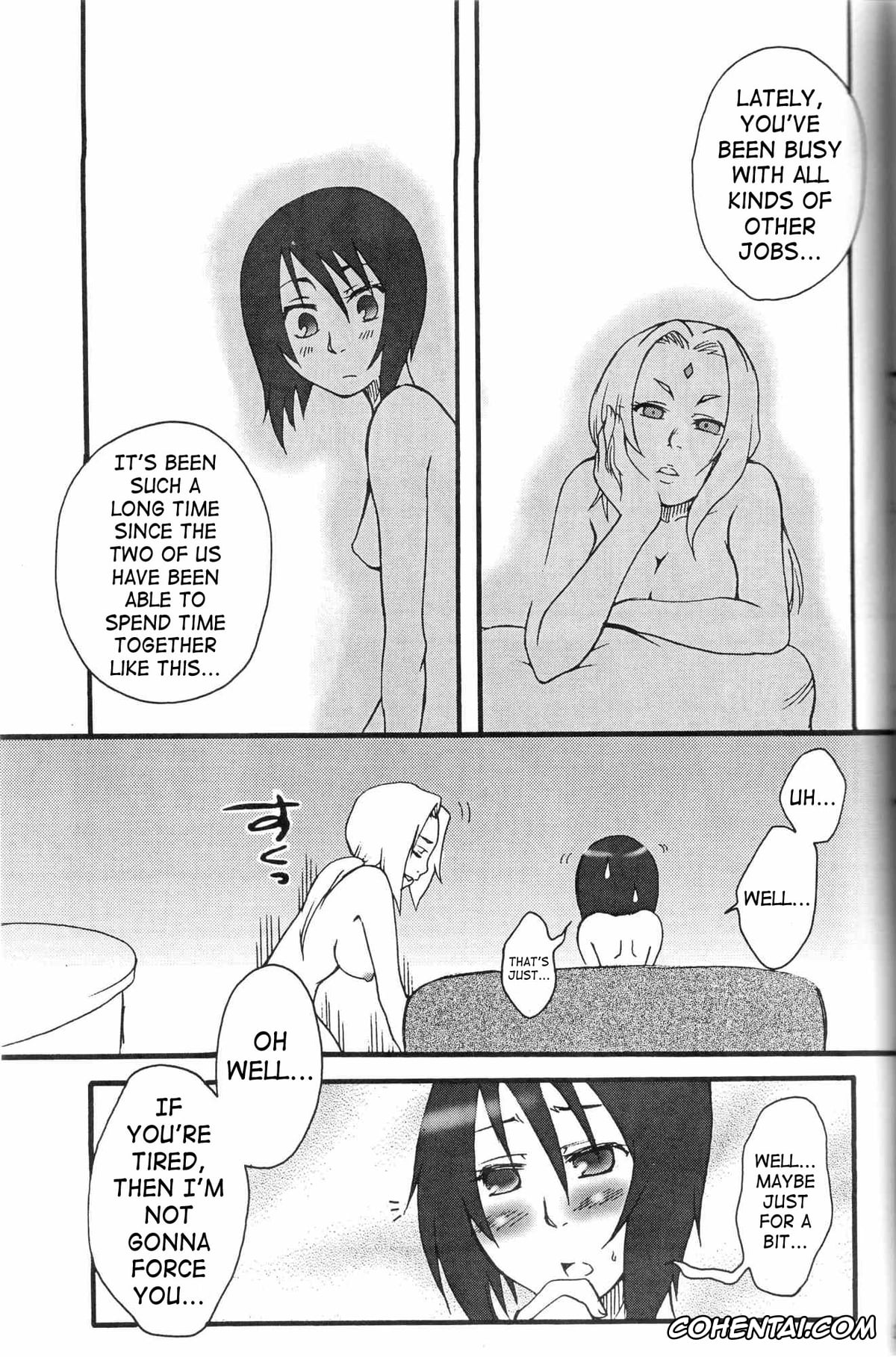 NARUTO xxx, Shizune xxx, Tsunade xxx, Kunoichi Ninkyou (Naruto), pagina 22