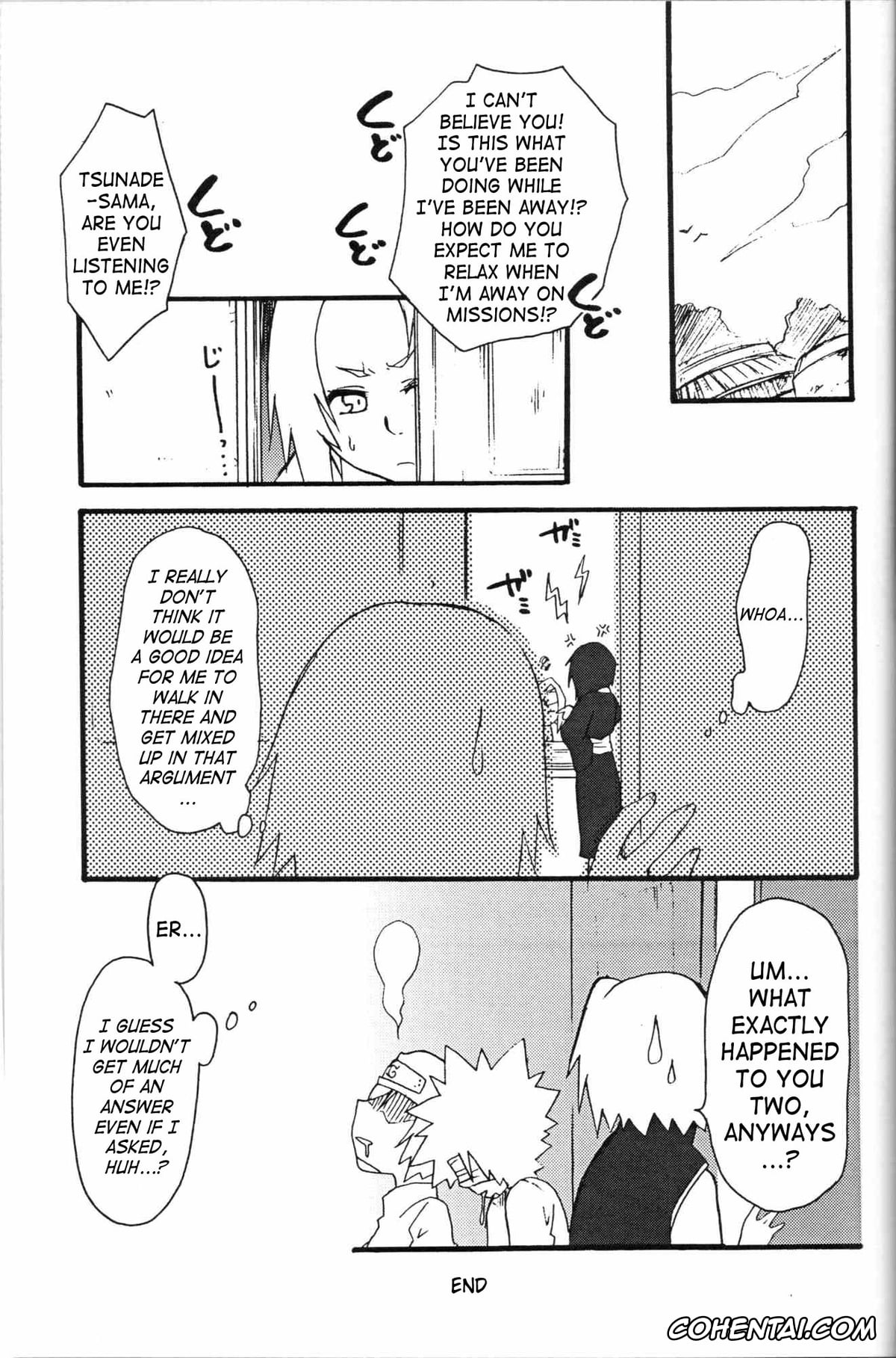 NARUTO hentai, Shizune hentai, Tsunade hentai, Kunoichi Ninkyou (Naruto), pagina 24