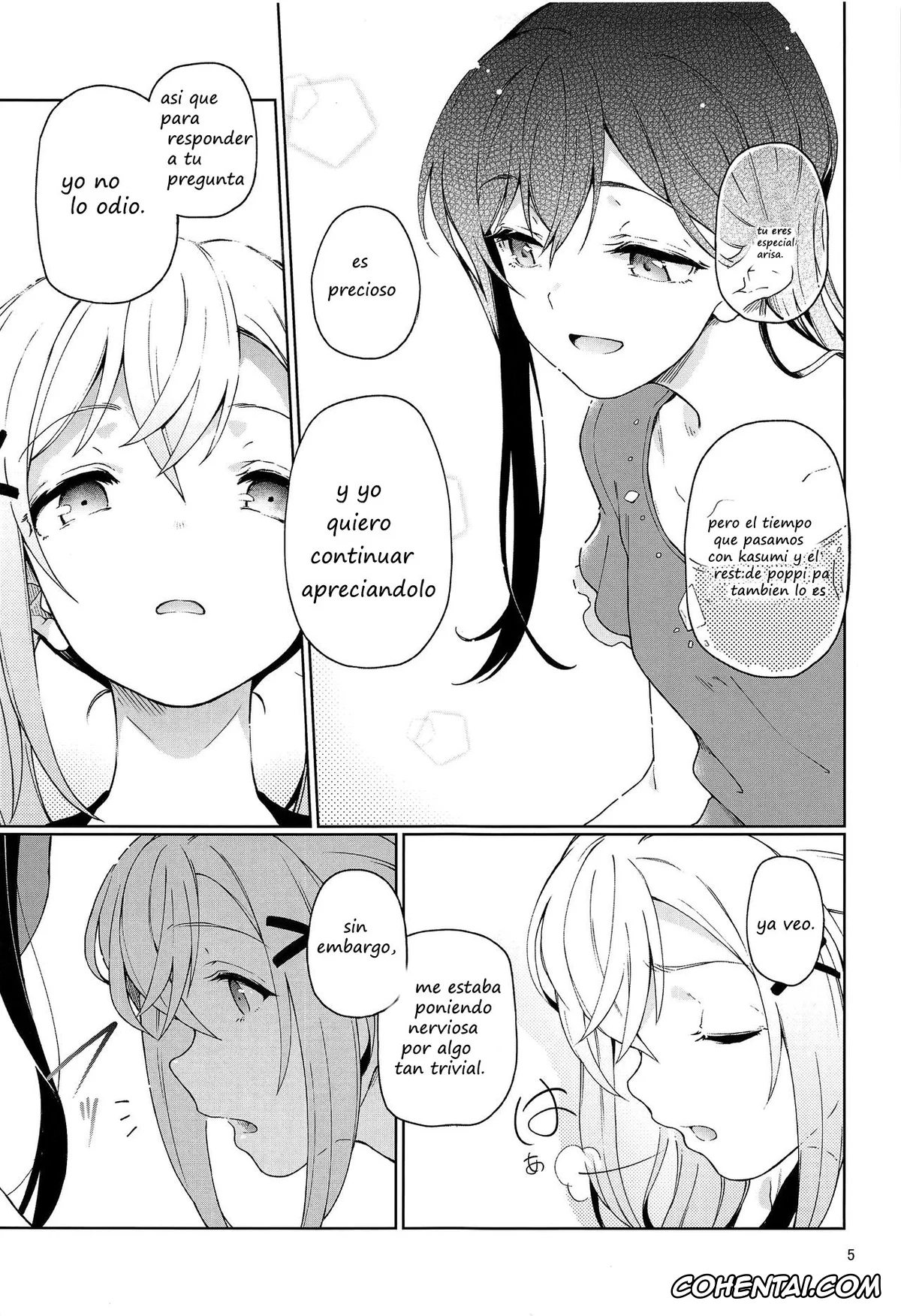 BanG Dream! hentai, Arisa Ichigaya hentai, Tae Hanazono hentai, Jealousy All Night (BanG Dream!), pagina 6