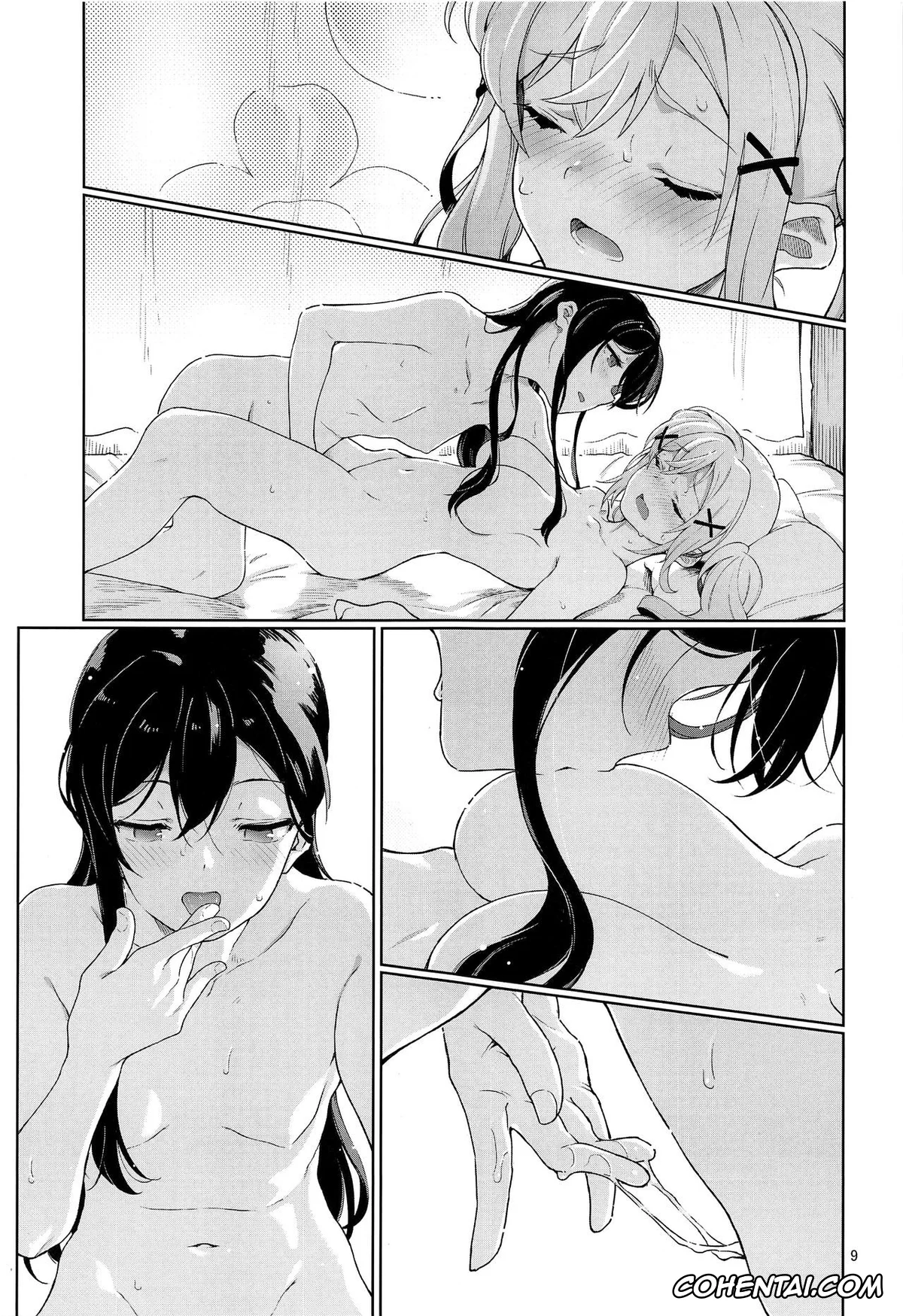 BanG Dream! xxx, Arisa Ichigaya xxx, Tae Hanazono xxx, Jealousy All Night (BanG Dream!), pagina 10