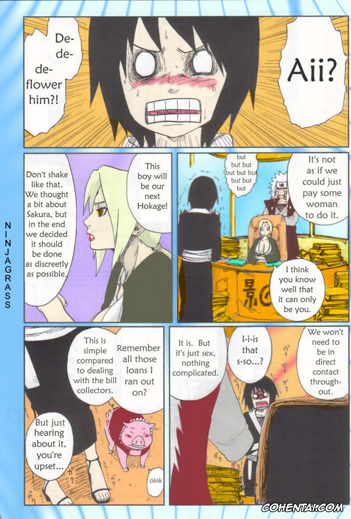 NARUTO porno, Naruto Uzumaki porno, Sakura Haruno porno, Shizune porno, Tsunade porno, Nisemono (Naruto), pagina 5