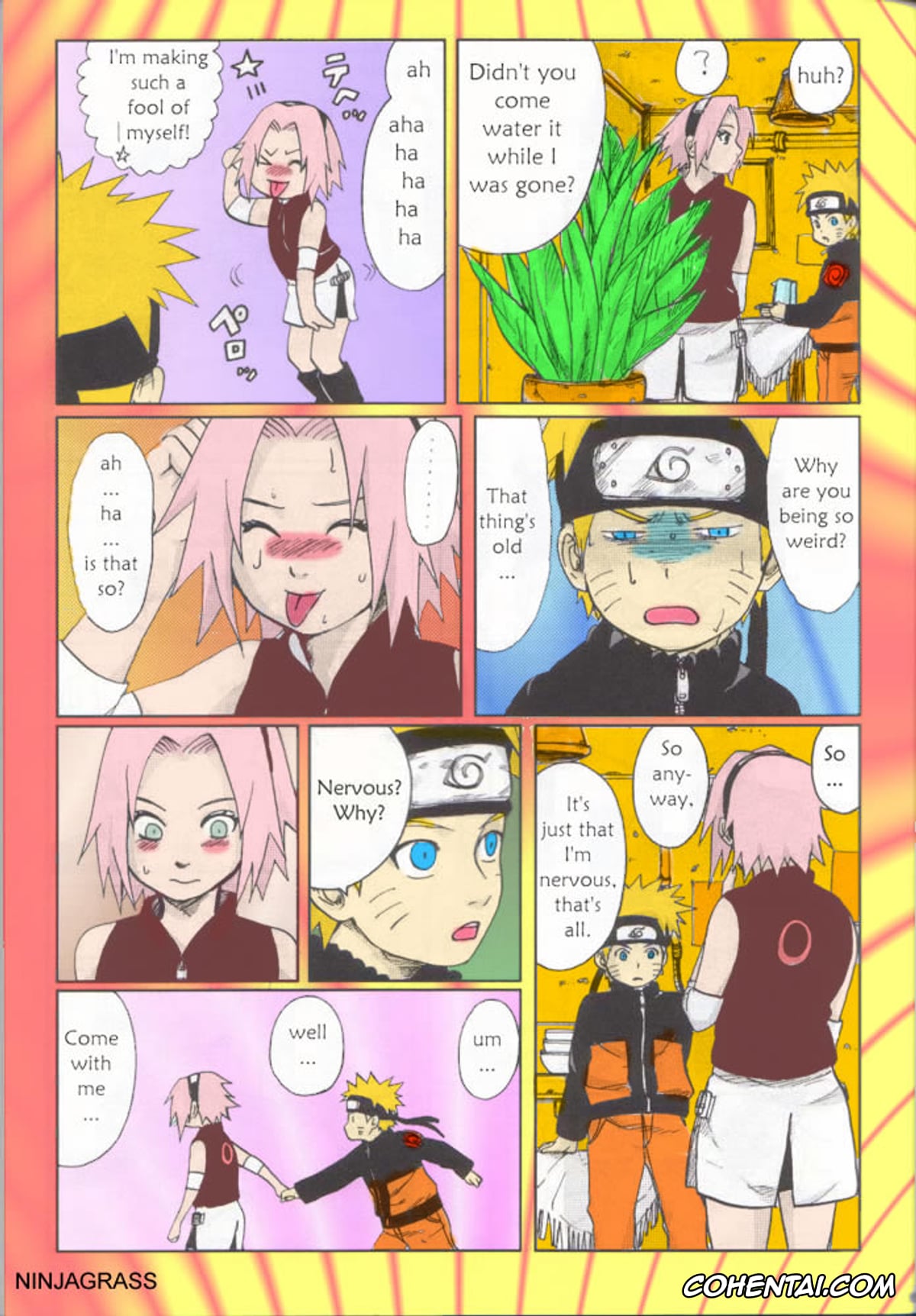 NARUTO xxx, Naruto Uzumaki xxx, Sakura Haruno xxx, Shizune xxx, Tsunade xxx, Nisemono (Naruto), pagina 10