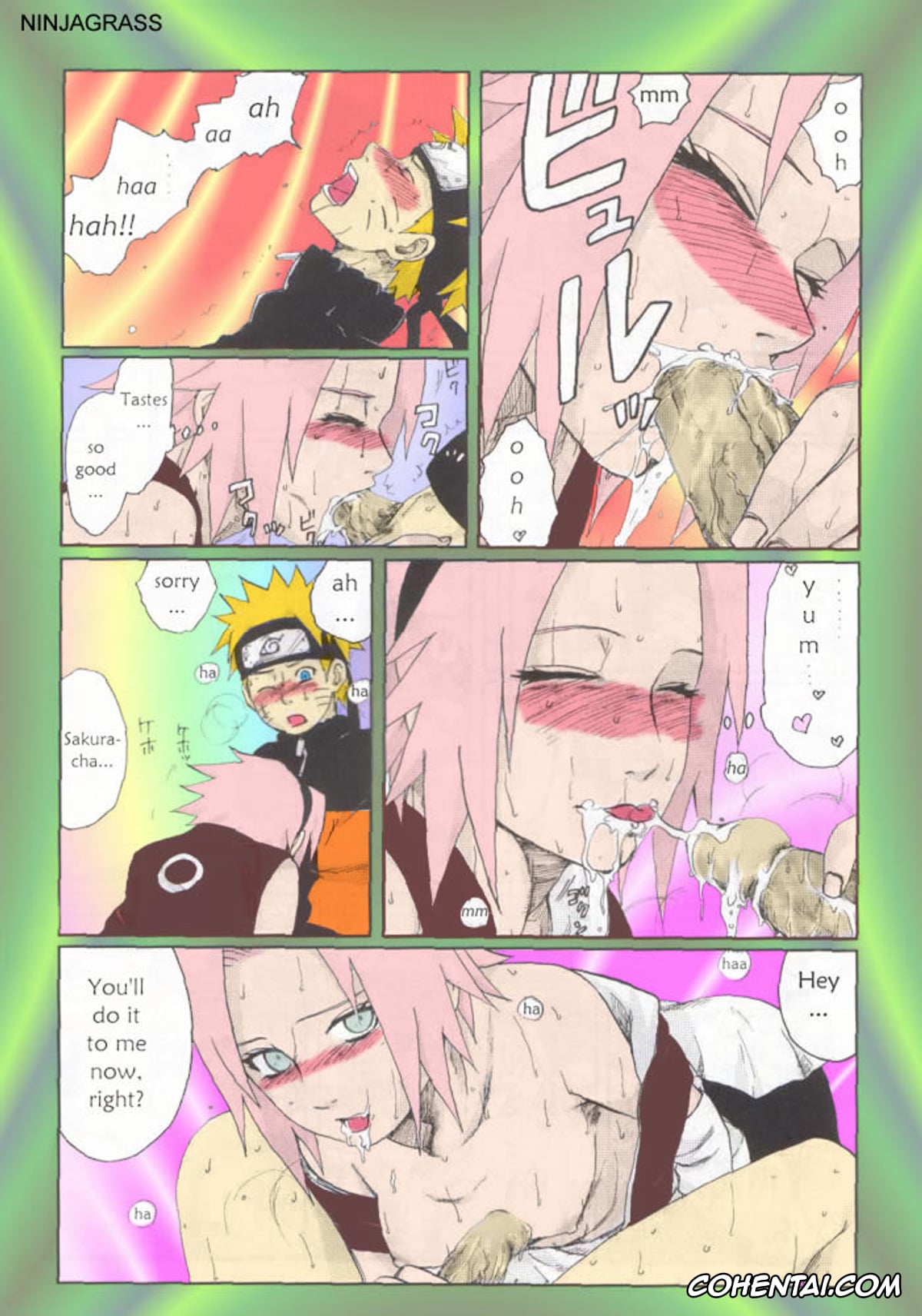 NARUTO xxx, Naruto Uzumaki xxx, Sakura Haruno xxx, Shizune xxx, Tsunade xxx, Nisemono (Naruto), pagina 16