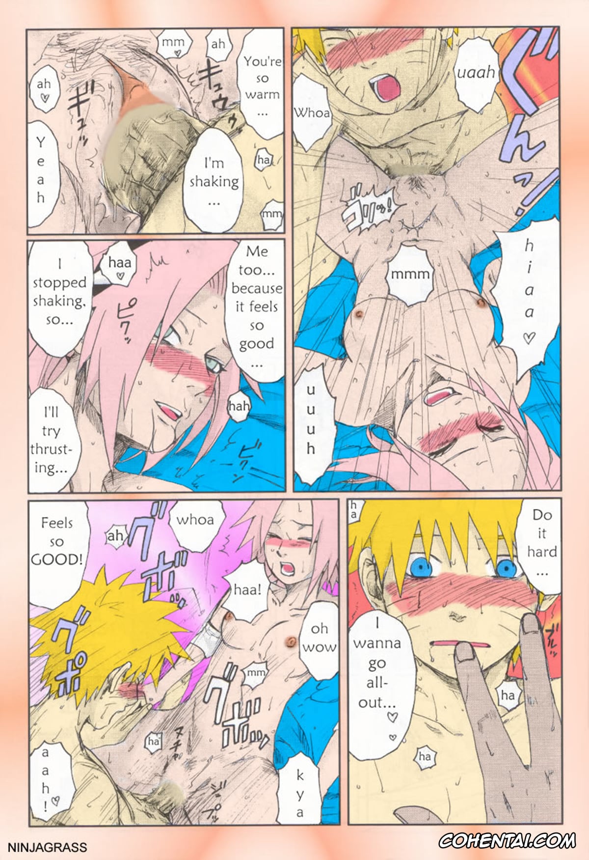 NARUTO xxx, Naruto Uzumaki xxx, Sakura Haruno xxx, Shizune xxx, Tsunade xxx, Nisemono (Naruto), pagina 22