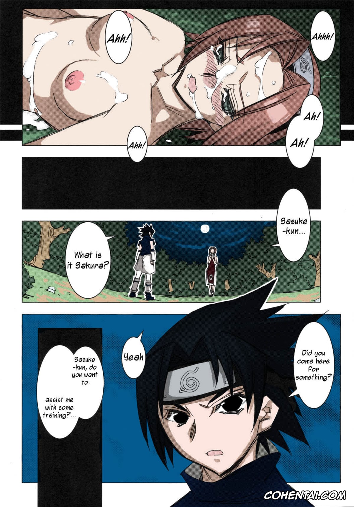 NARUTO hentai, Naruto Uzumaki hentai, Sakura Haruno hentai, Sakurasaku Heisei Juunana Nen (Naruto), pagina 15