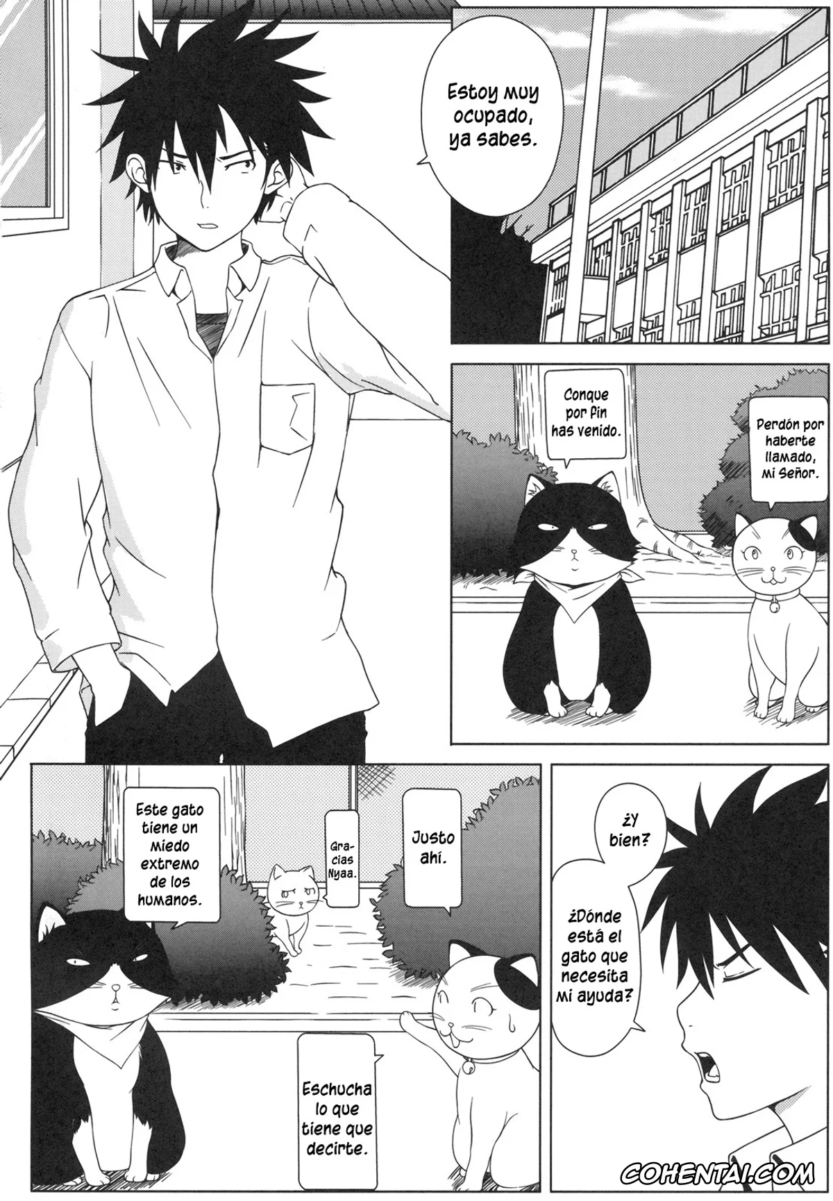 Nyan Koi hentai, Junpei Kousaka hentai, Kaede Mizuno hentai, Kanako Sumiyoshi hentai, Itazura Nyan Musume! (Nyan Koi!), pagina 3