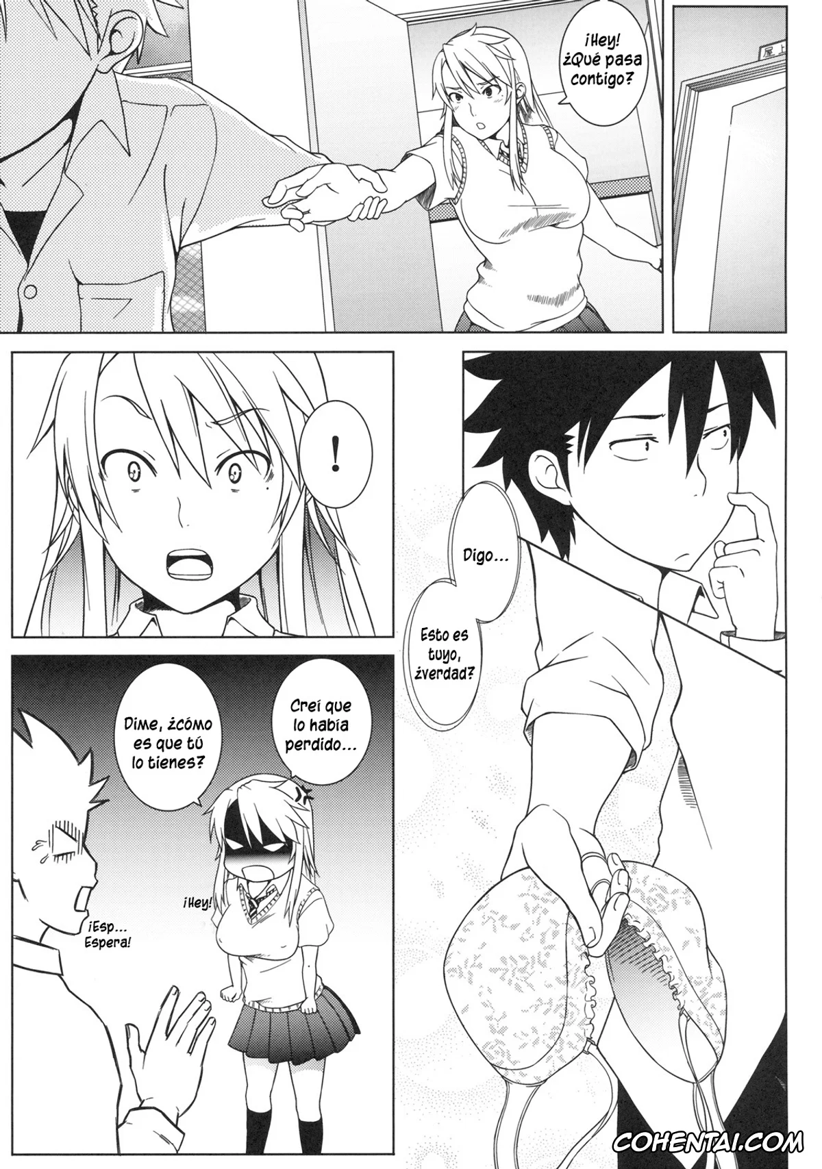 Nyan Koi hentai, Junpei Kousaka hentai, Kaede Mizuno hentai, Kanako Sumiyoshi hentai, Itazura Nyan Musume! (Nyan Koi!), pagina 6