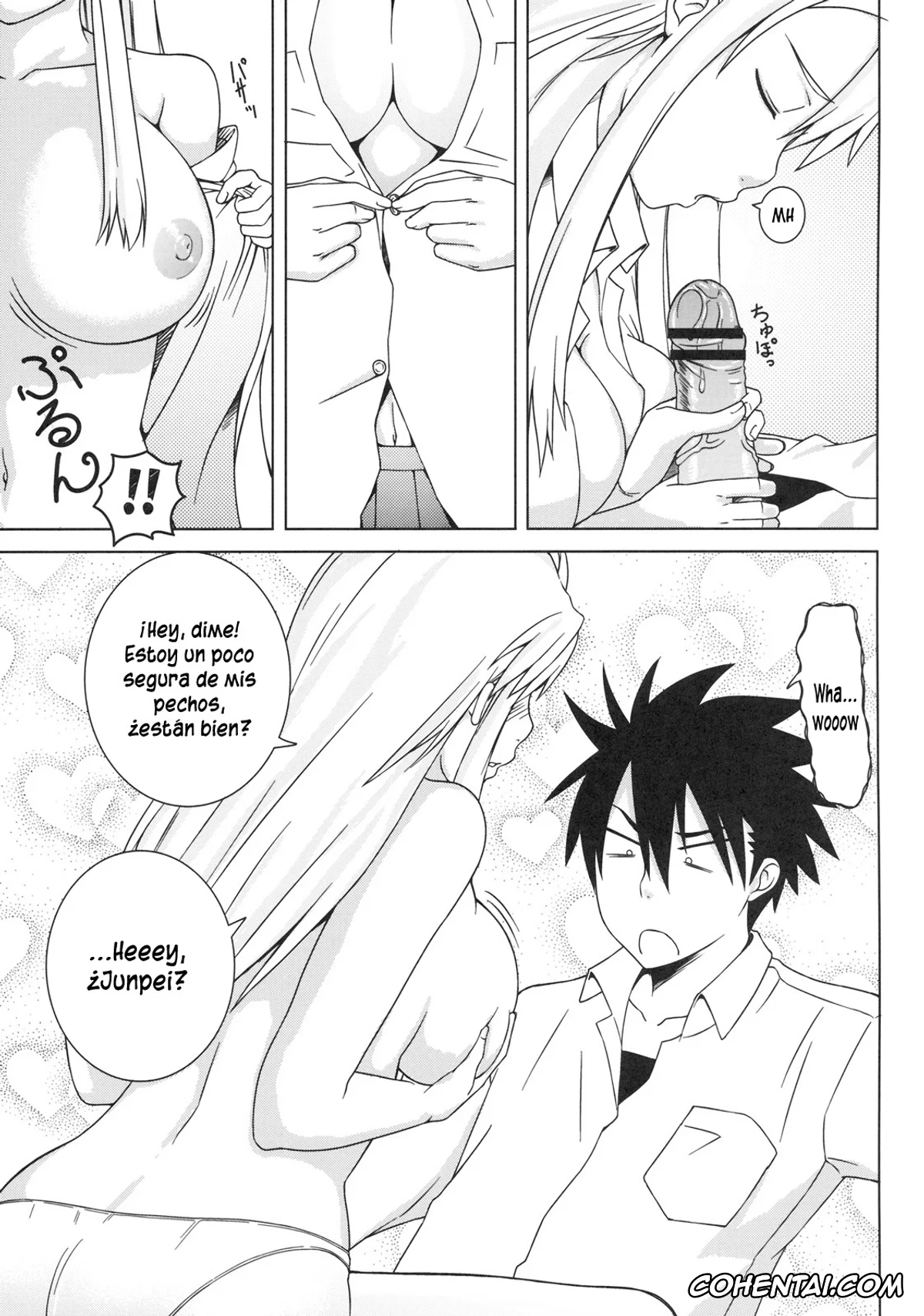 Nyan Koi hentai, Junpei Kousaka hentai, Kaede Mizuno hentai, Kanako Sumiyoshi hentai, Itazura Nyan Musume! (Nyan Koi!), pagina 12