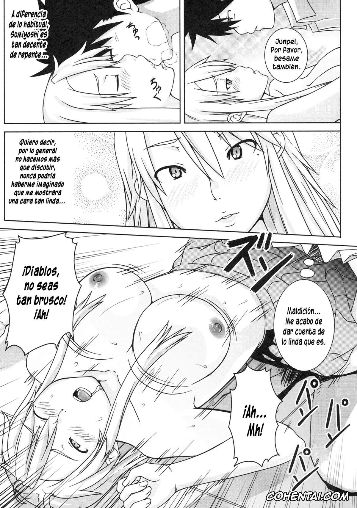 Nyan Koi hentai, Junpei Kousaka hentai, Kaede Mizuno hentai, Kanako Sumiyoshi hentai, Itazura Nyan Musume! (Nyan Koi!), pagina 24