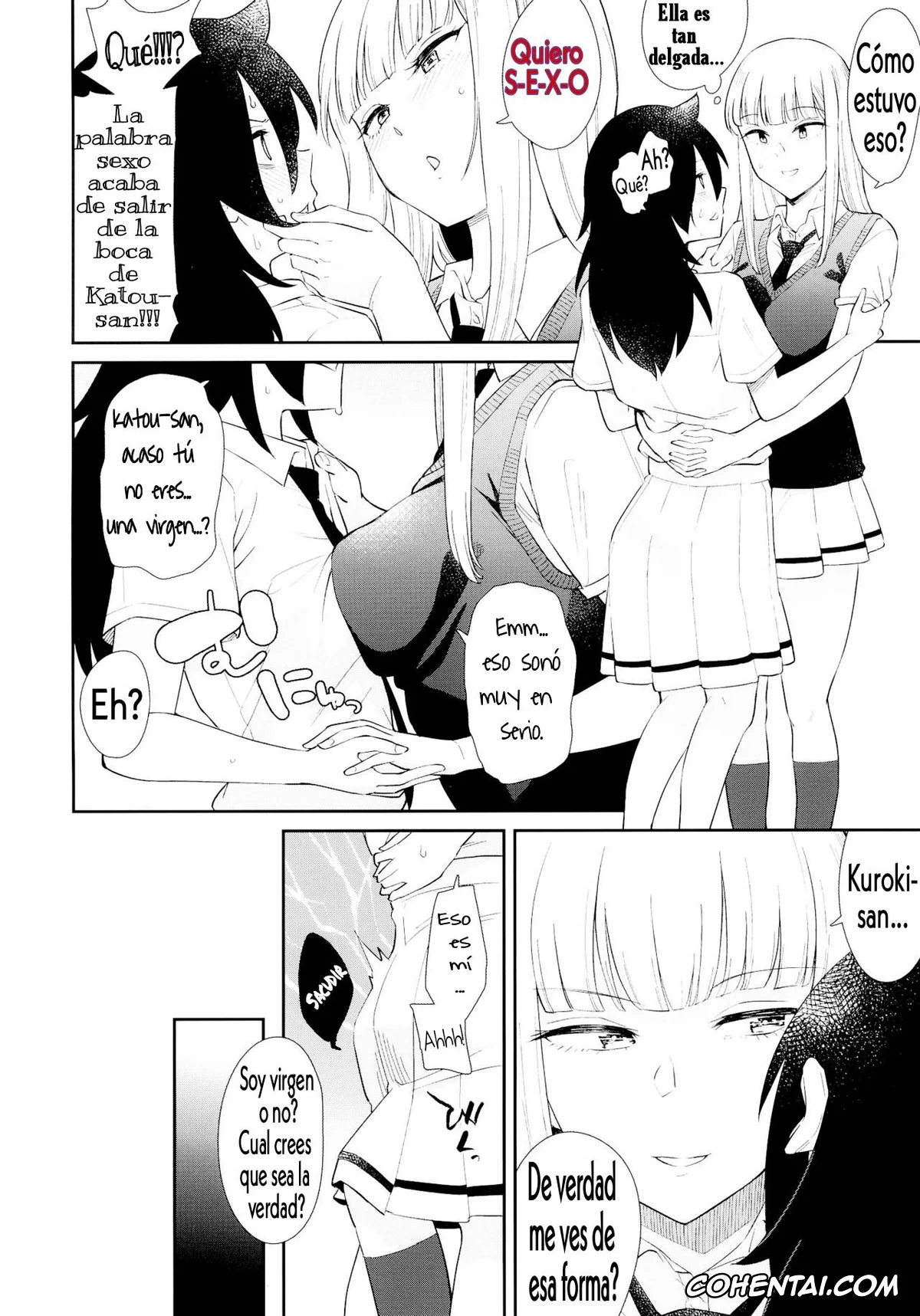 Watashi ga Motenai no wa Dou Kangaetemo Omaera ga Warui! xxx, Gokko made nara Tomodachi dakedo (MokoMote Ecstasy) (Watashi ga Motenai no wa Dou Kangaetemo Omaera ga Warui!), pagina 4