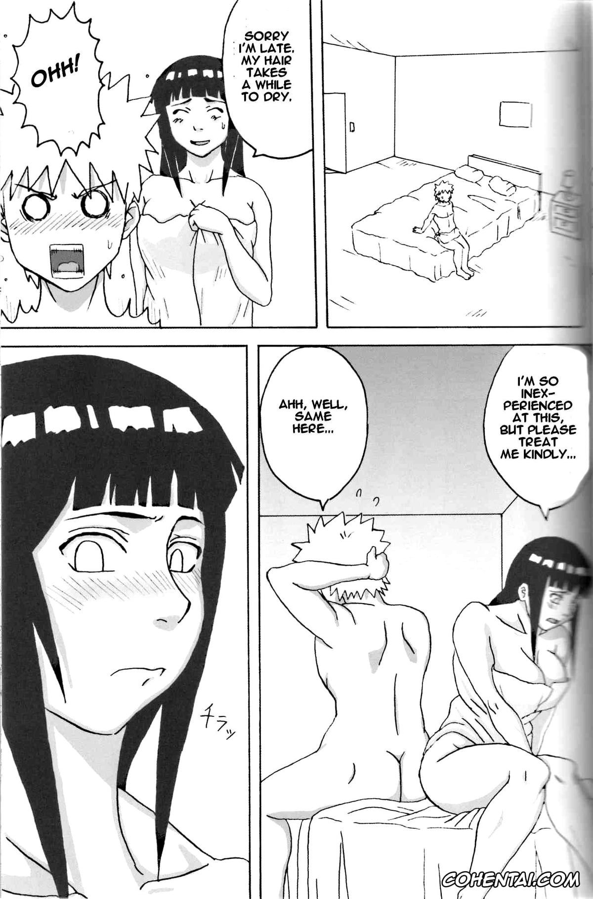NARUTO hentai, Hinata Hyuga hentai, Naruto Uzumaki hentai, Hinata Ganbaru! (Naruto), pagina 12