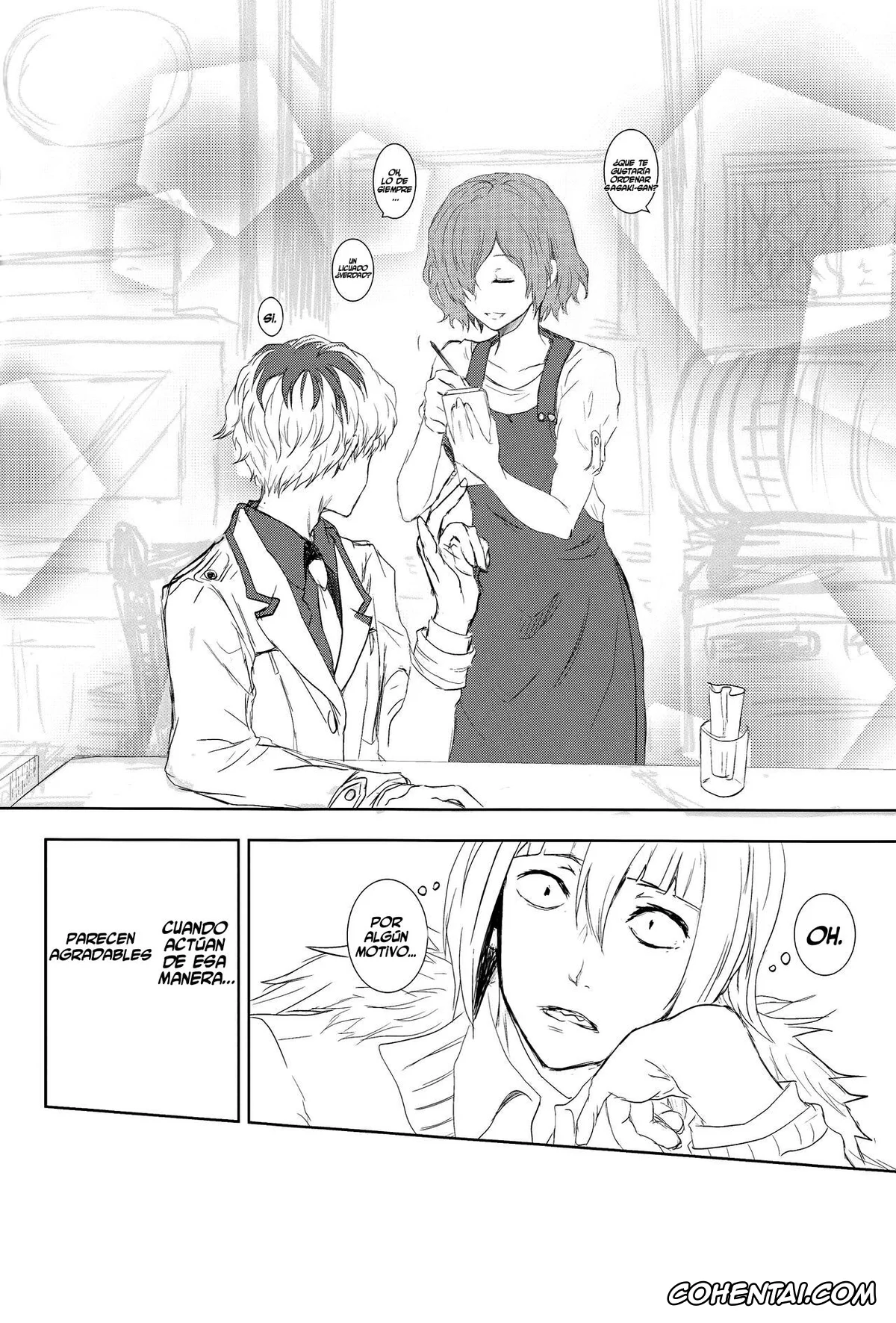 Tokyo Ghoul porno, Ken Kaneki | Haise Sasaki porno, Touka Kirishima porno, Innocent Blue – Before Sunrise (Tokyo Ghoul), pagina 5
