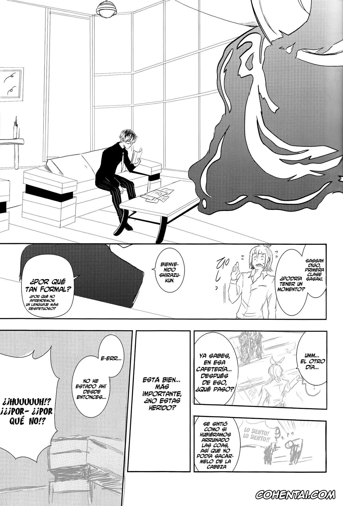 Tokyo Ghoul porno, Ken Kaneki | Haise Sasaki porno, Touka Kirishima porno, Innocent Blue – Before Sunrise (Tokyo Ghoul), pagina 8