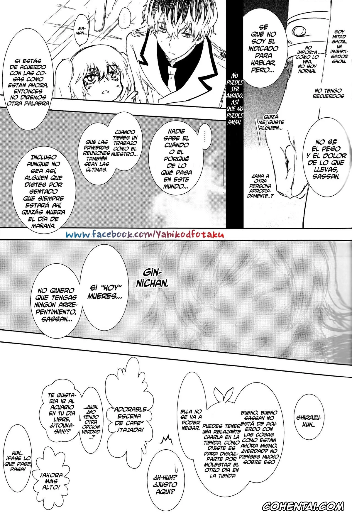 Tokyo Ghoul hentai, Ken Kaneki | Haise Sasaki hentai, Touka Kirishima hentai, Innocent Blue – Before Sunrise (Tokyo Ghoul), pagina 18