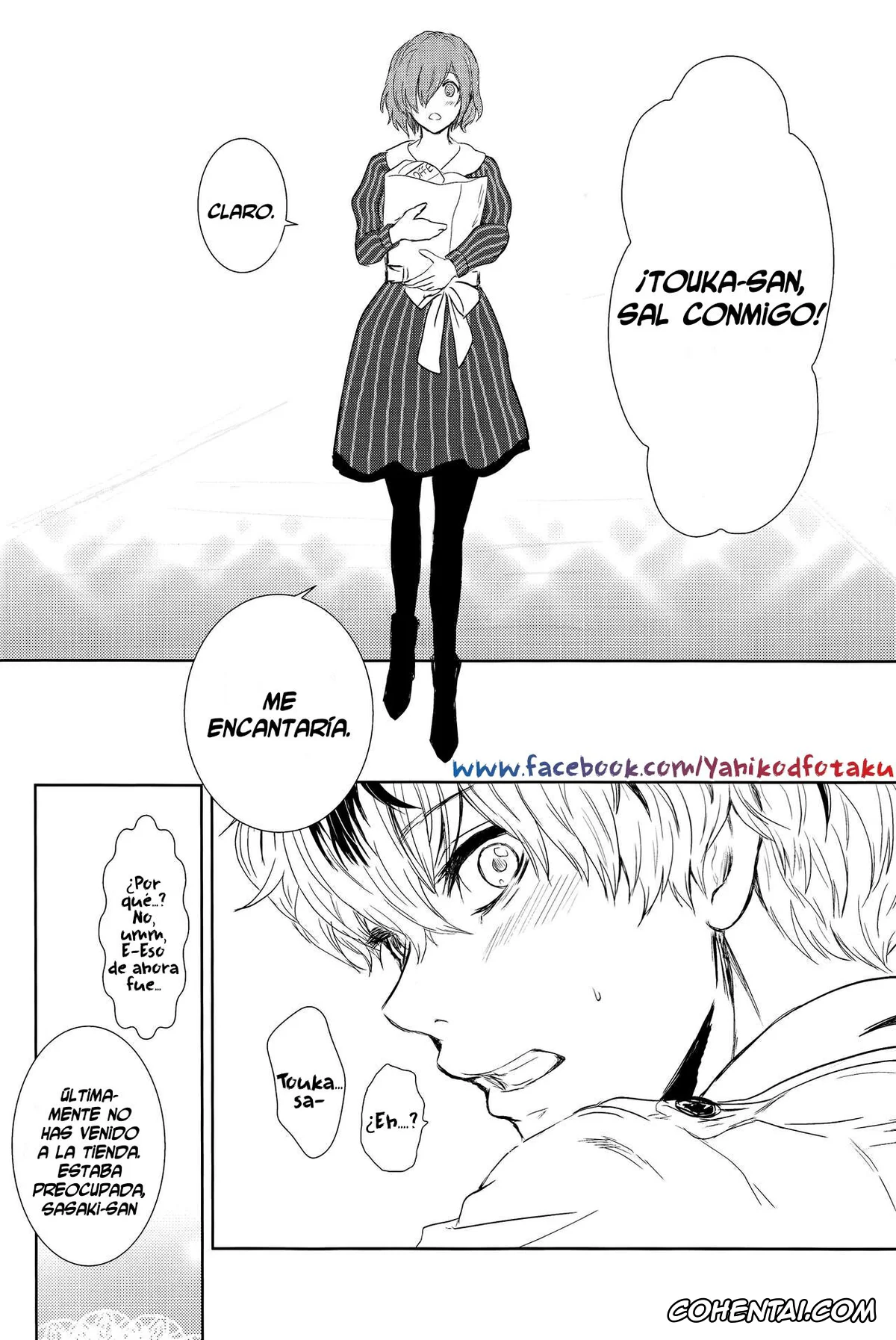 Tokyo Ghoul xxx, Ken Kaneki | Haise Sasaki xxx, Touka Kirishima xxx, Innocent Blue – Before Sunrise (Tokyo Ghoul), pagina 19