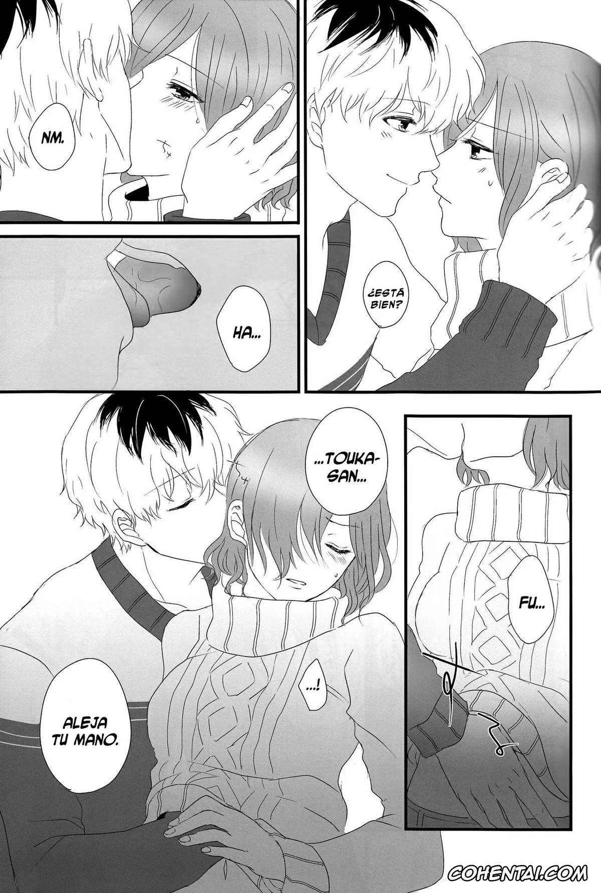 Tokyo Ghoul hentai, Ken Kaneki | Haise Sasaki hentai, Touka Kirishima hentai, Innocent Blue – Before Sunrise (Tokyo Ghoul), pagina 27