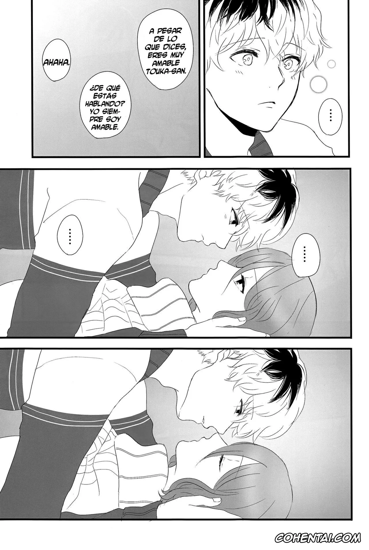 Tokyo Ghoul hentai, Ken Kaneki | Haise Sasaki hentai, Touka Kirishima hentai, Innocent Blue – Before Sunrise (Tokyo Ghoul), pagina 30