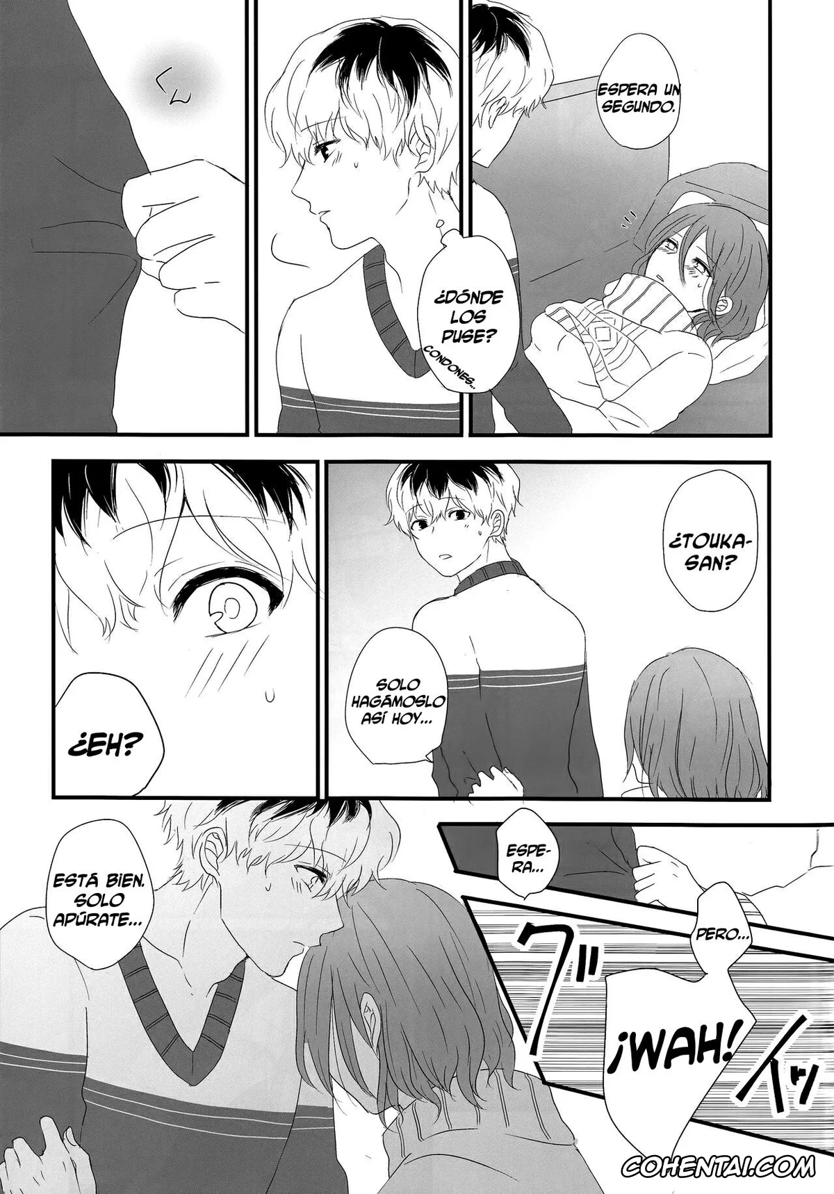 Tokyo Ghoul porno, Ken Kaneki | Haise Sasaki porno, Touka Kirishima porno, Innocent Blue – Before Sunrise (Tokyo Ghoul), pagina 35