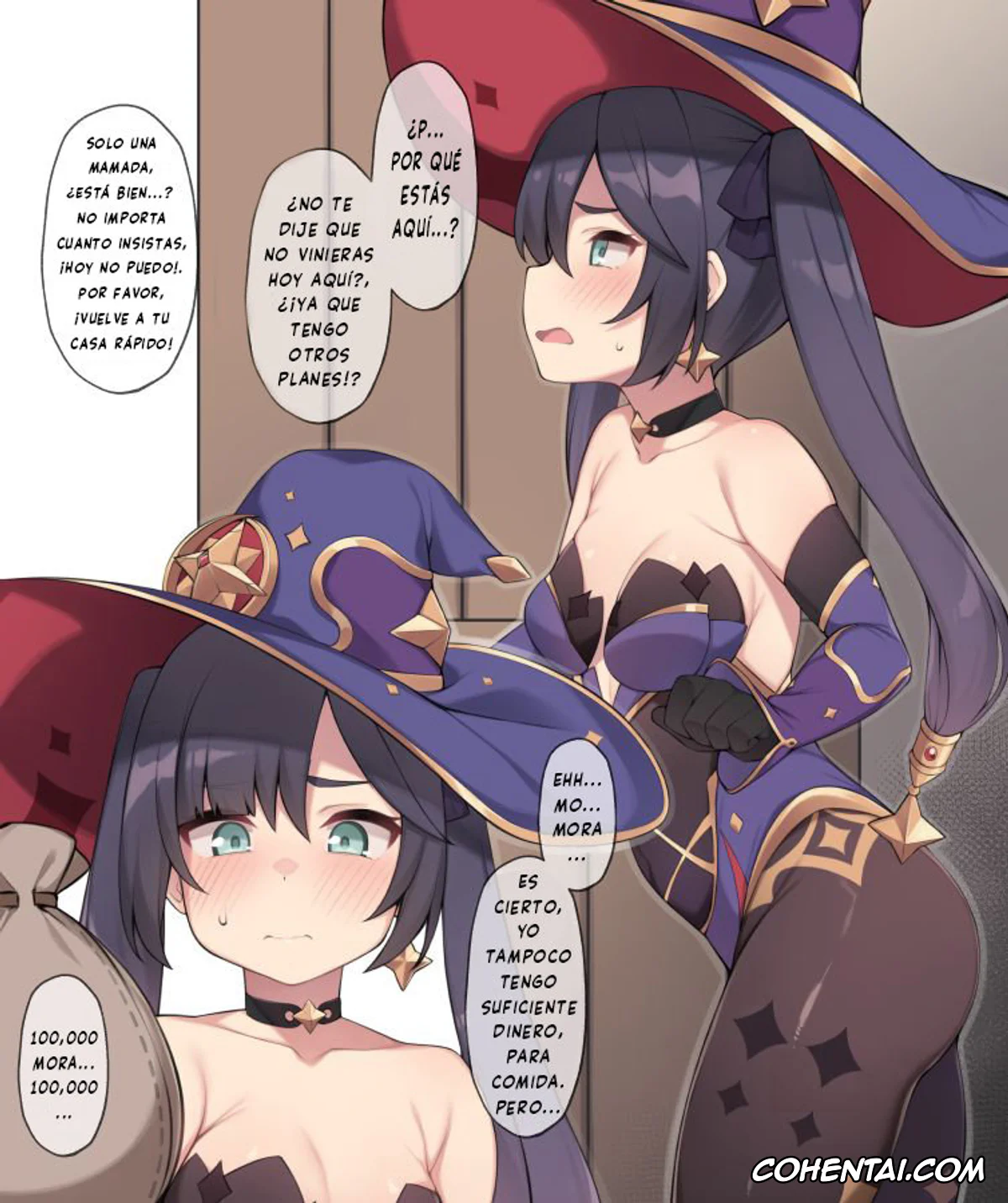 Genshin Impact xxx, Mona Megistus xxx, Mona-chan ni Aenai Riyuu (Mousou) (Genshin Impact), pagina 1