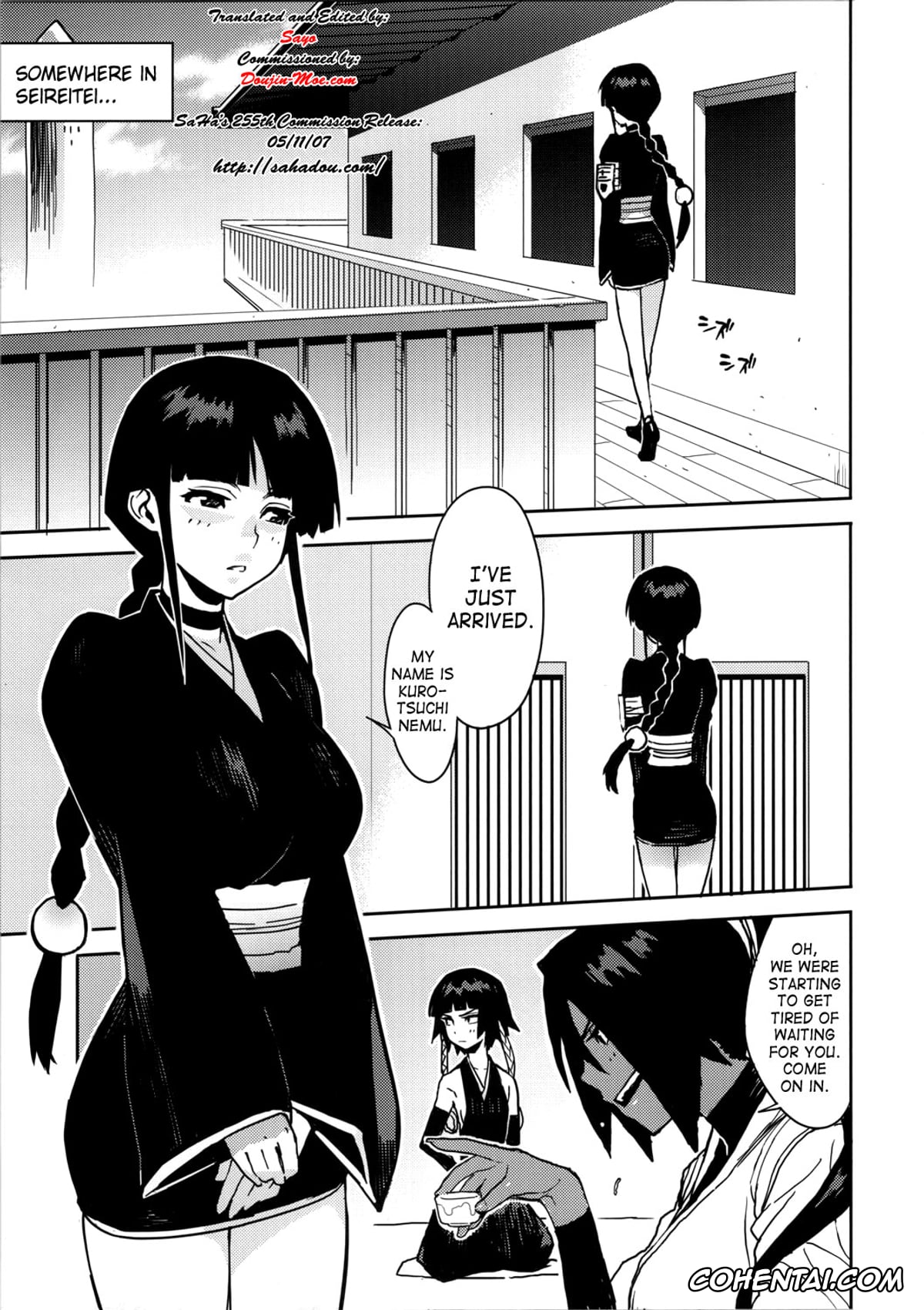 Bleach hentai, Kukaku Shiba hentai, Nemu Kurotsuchi hentai, Soi Fon hentai, Yoruichi Shihoin hentai, BC BLEACH ch (Bleach), pagina 6