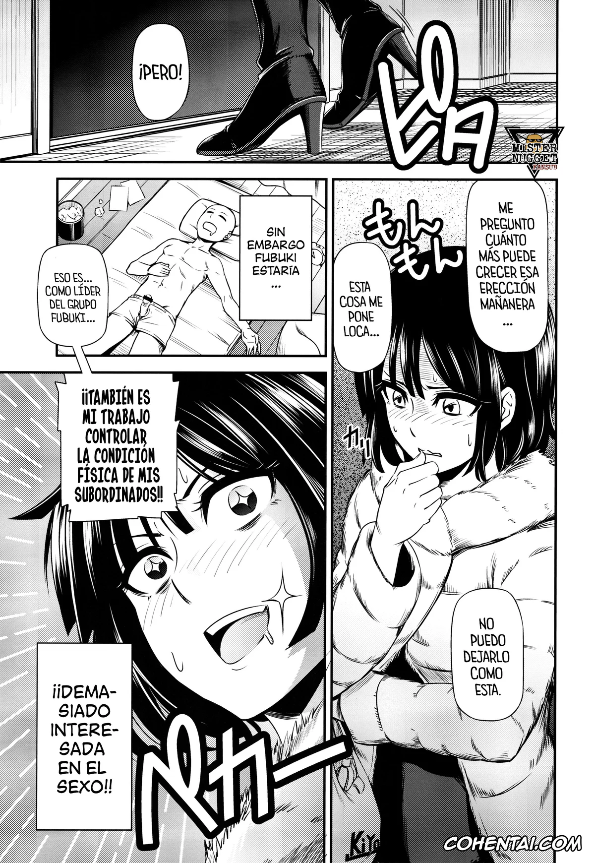 One Punch Man porno, Jigoku no Fubuki porno, Saitama porno, ONE-HURRICANE – Seiyoku no Fubuki (One Punch Man), pagina 8