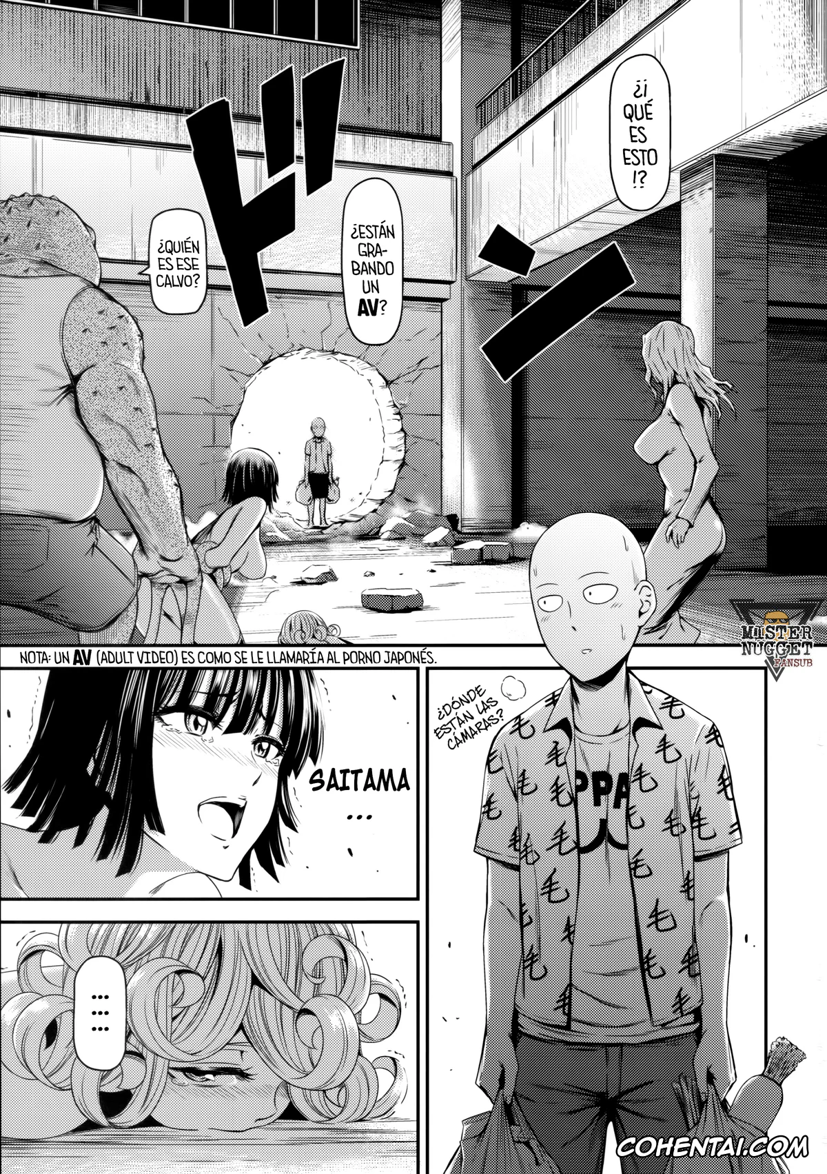 One Punch Man porno, Jigoku no Fubuki porno, Saitama porno, ONE-HURRICANE 3.5 (One Punch Man), pagina 2