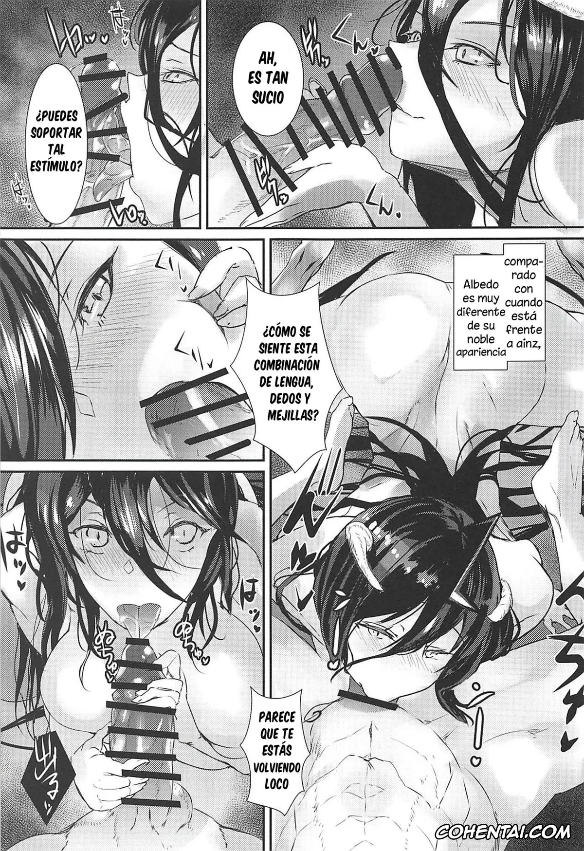 Overlord xxx, Albedo xxx, Albedo Yokkyuu Fuman (Overlord), pagina 4