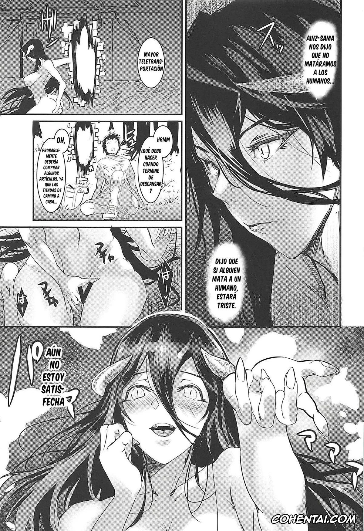 Overlord hentai, Albedo hentai, Albedo Yokkyuu Fuman (Overlord), pagina 18