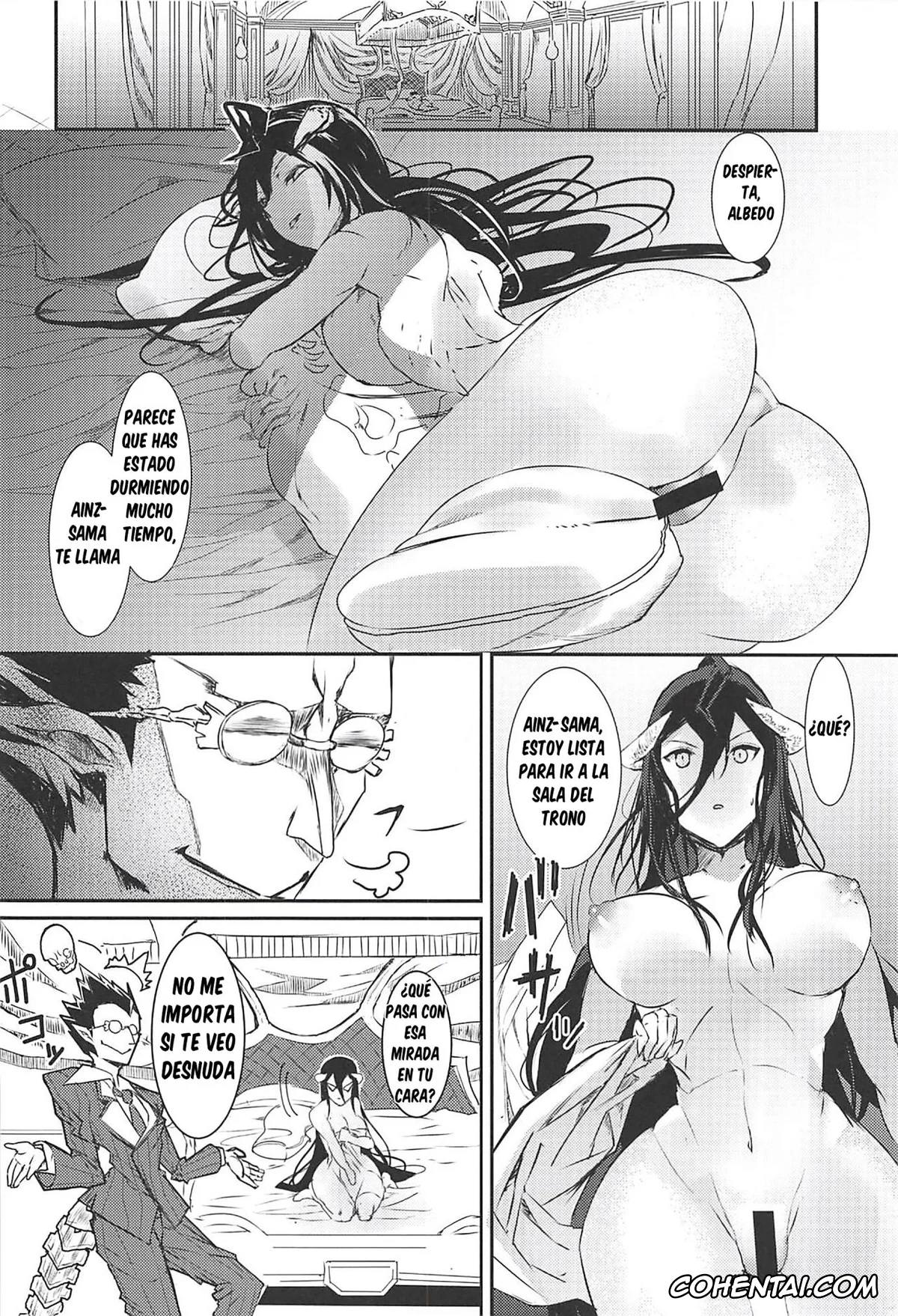 Overlord porno, Albedo porno, Albedo Yokkyuu Fuman (Overlord), pagina 23