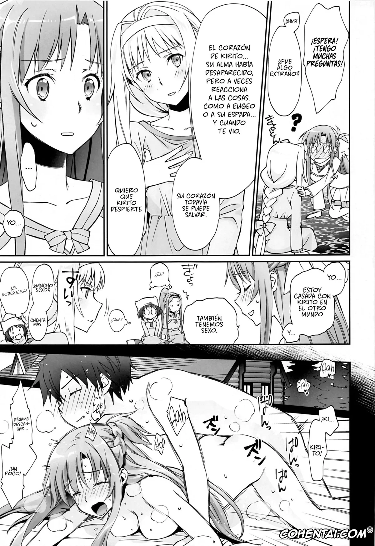 Sword Art Online porno, Alice Zuberg porno, Asuna Yuuki porno, Kazuto Kirigaya | Kirito porno, Ronye Arabel porno, Sortiliena Serlut porno, Tent no Ouji-sama (Sword Art Online), pagina 8
