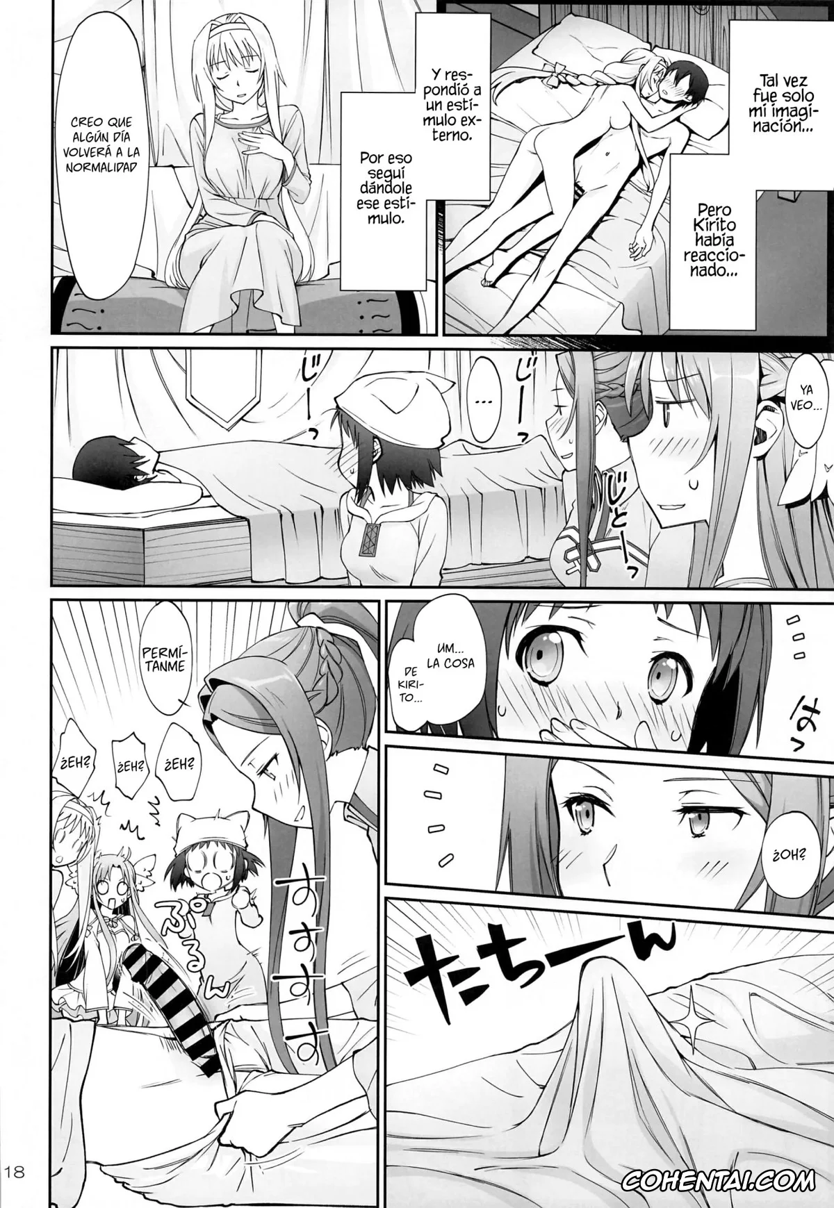 Sword Art Online porno, Alice Zuberg porno, Asuna Yuuki porno, Kazuto Kirigaya | Kirito porno, Ronye Arabel porno, Sortiliena Serlut porno, Tent no Ouji-sama (Sword Art Online), pagina 17