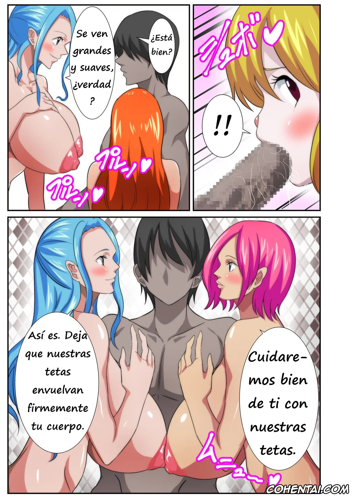 One Piece xxx, Boa Hancock xxx, Carrot xxx, Nami xxx, Reiju Vinsmoke xxx, Vivi Nefertari xxx, Bakunyuu Heroine no Harem Rakuen (One Piece), pagina 7