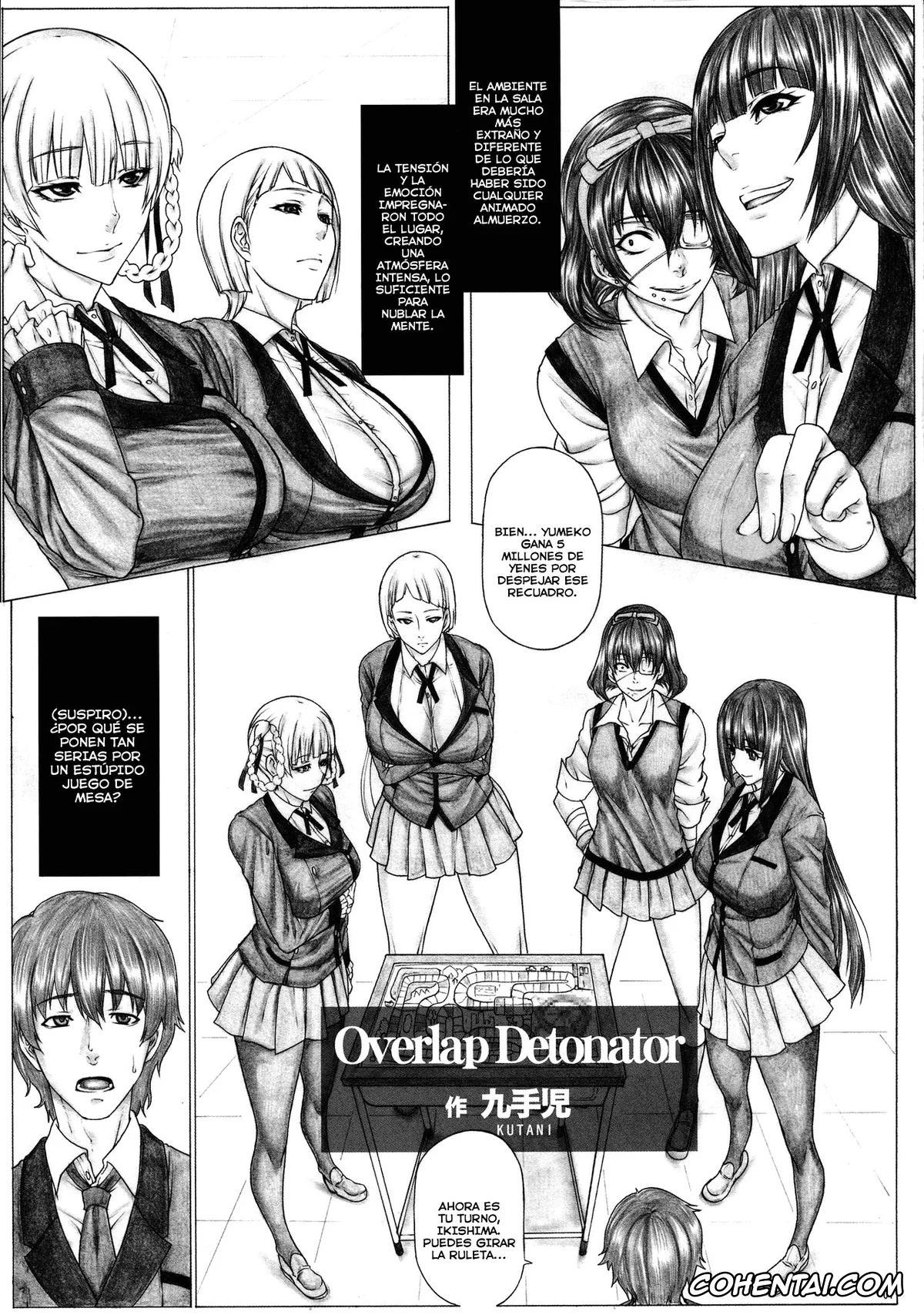 Kakegurui xxx, Kirari Momobami xxx, Midari Ikishima xxx, Miroslava Honebami xxx, Ryouta Suzui xxx, Yumeko Jabami xxx, Angel’s stroke 120 Hamegurui 2 | Sex-gurui 2 (Kakegurui), pagina 4