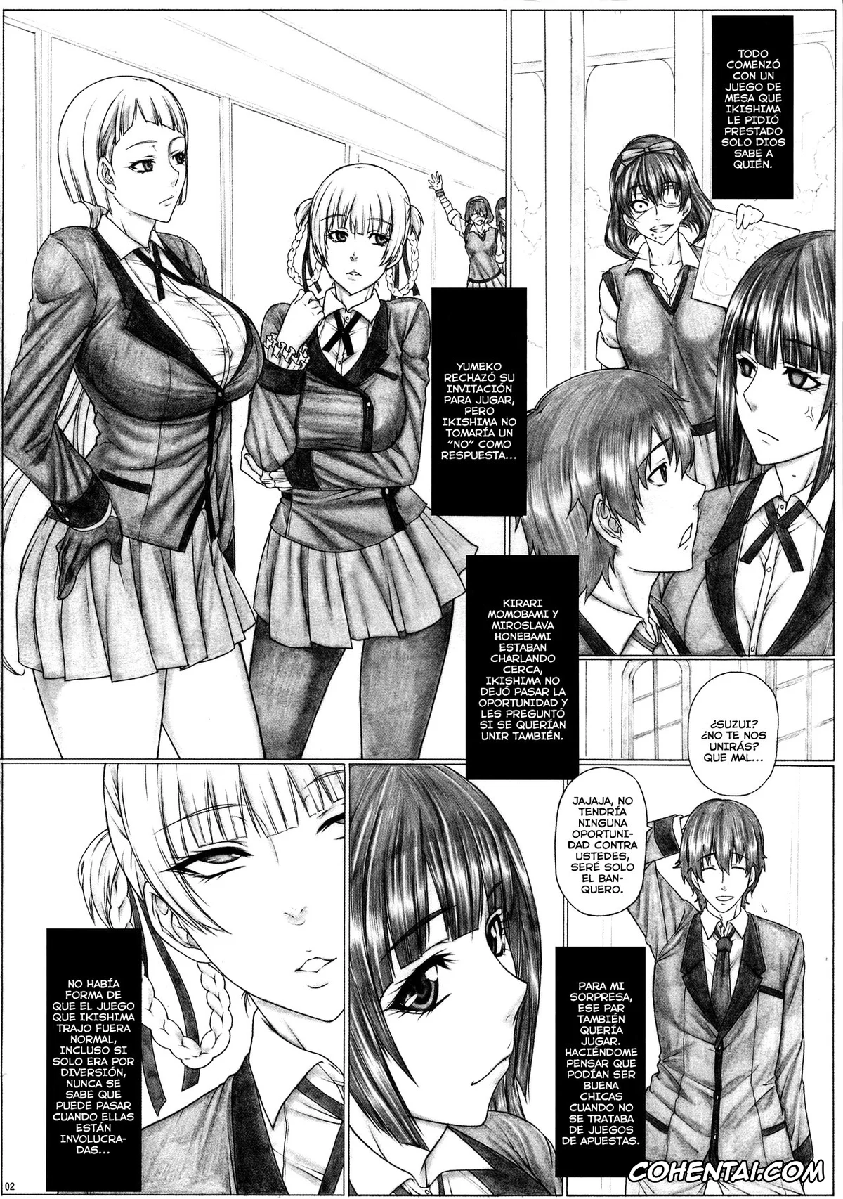 Kakegurui porno, Kirari Momobami porno, Midari Ikishima porno, Miroslava Honebami porno, Ryouta Suzui porno, Yumeko Jabami porno, Angel’s stroke 120 Hamegurui 2 | Sex-gurui 2 (Kakegurui), pagina 5