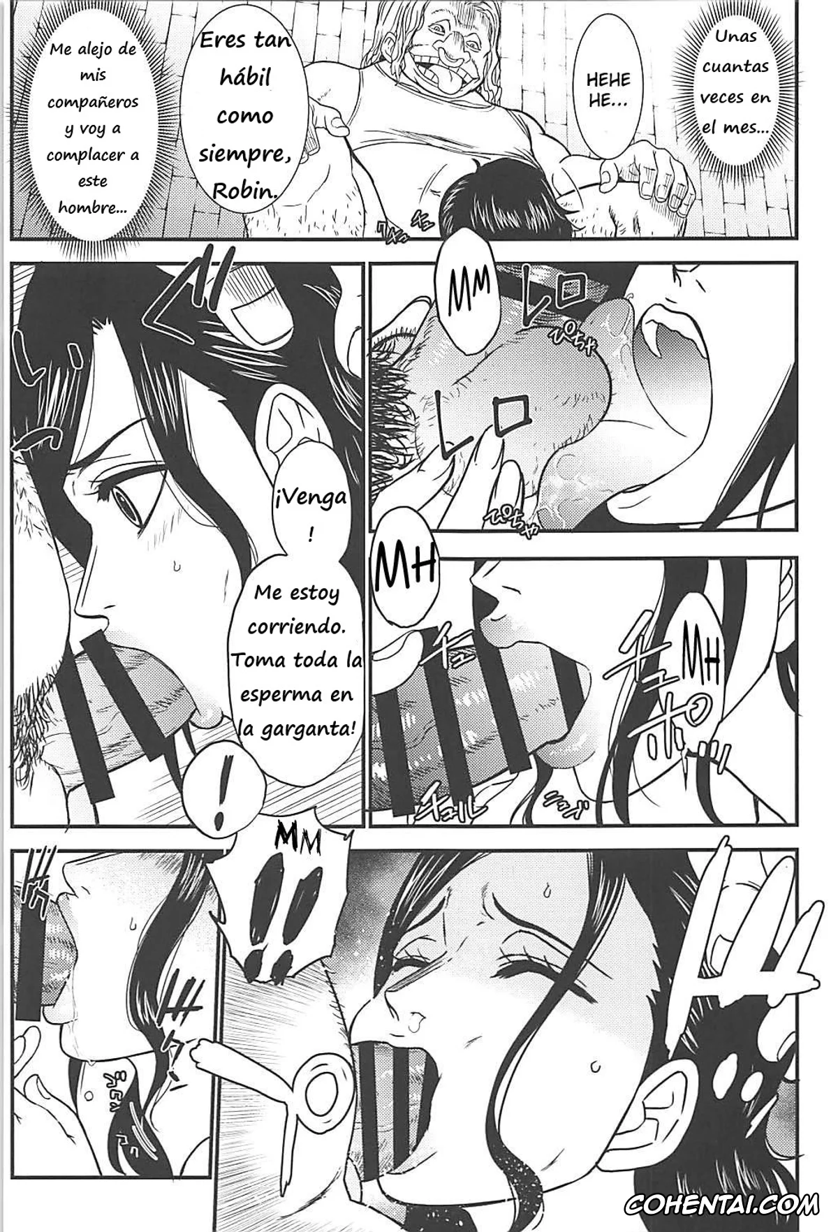 One Piece xxx, Nico Robin xxx, ROBIN’S HOLE (One Piece), pagina 4
