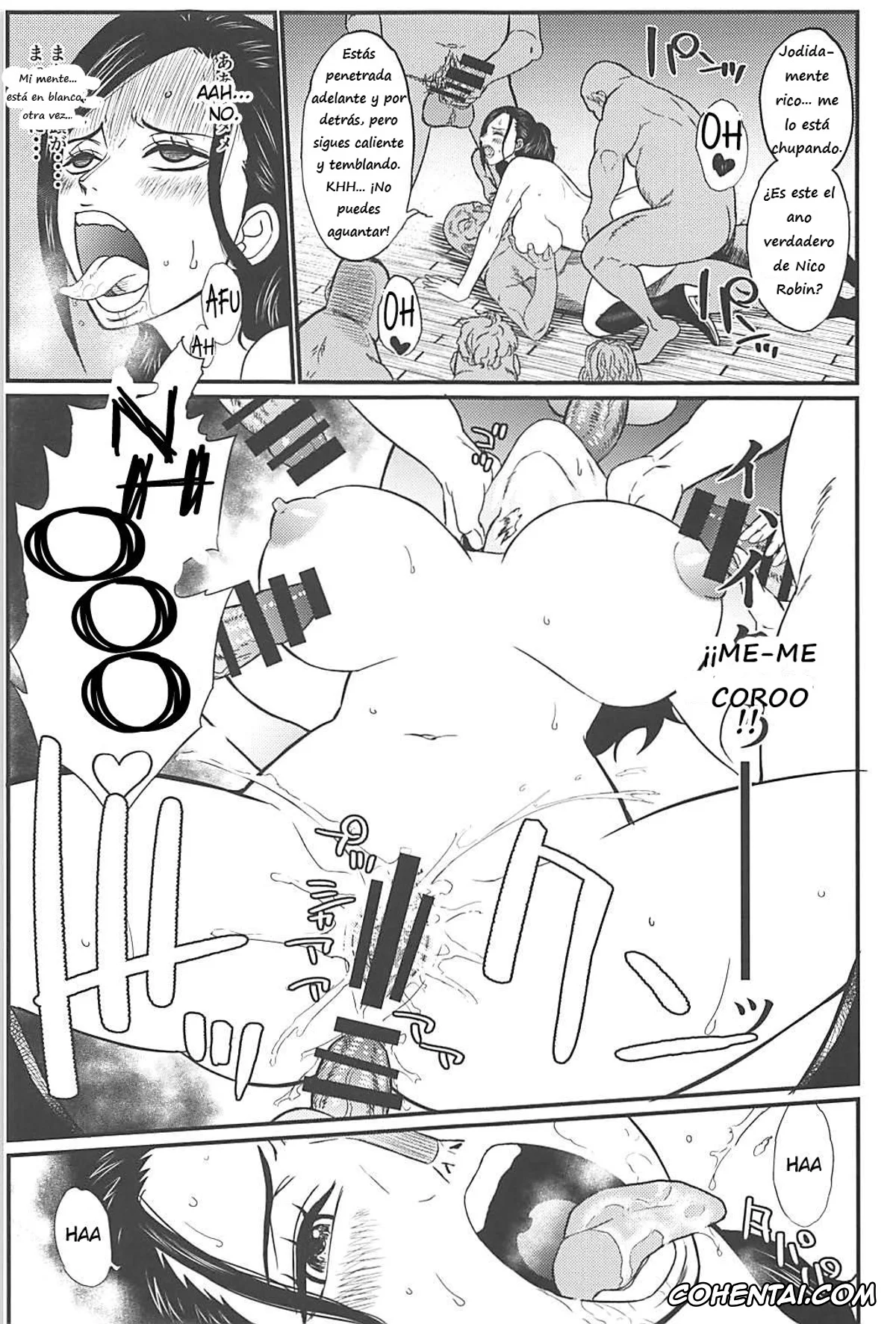 One Piece porno, Nico Robin porno, ROBIN’S HOLE (One Piece), pagina 20